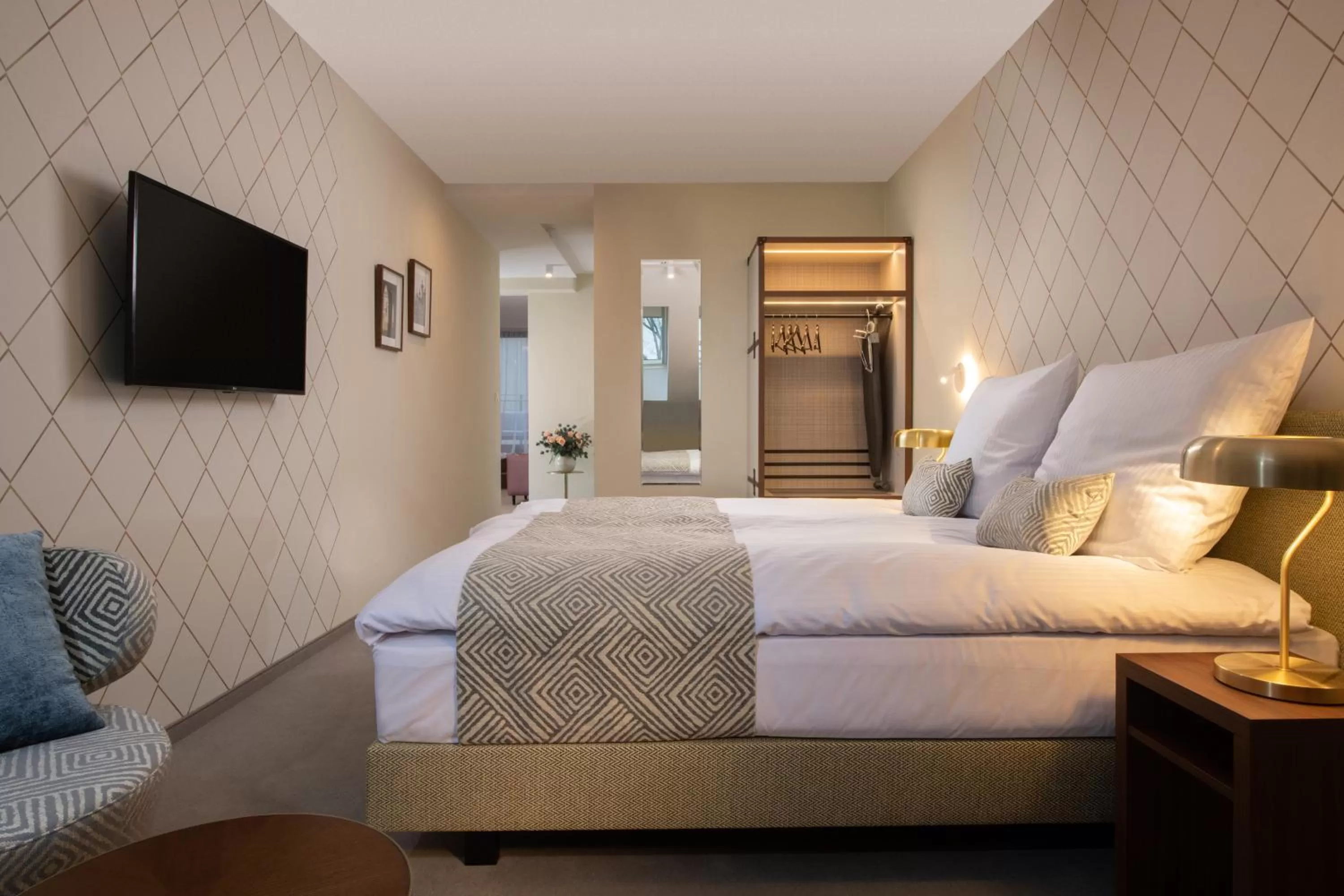 Bedroom, Bed in Xerion Hotel