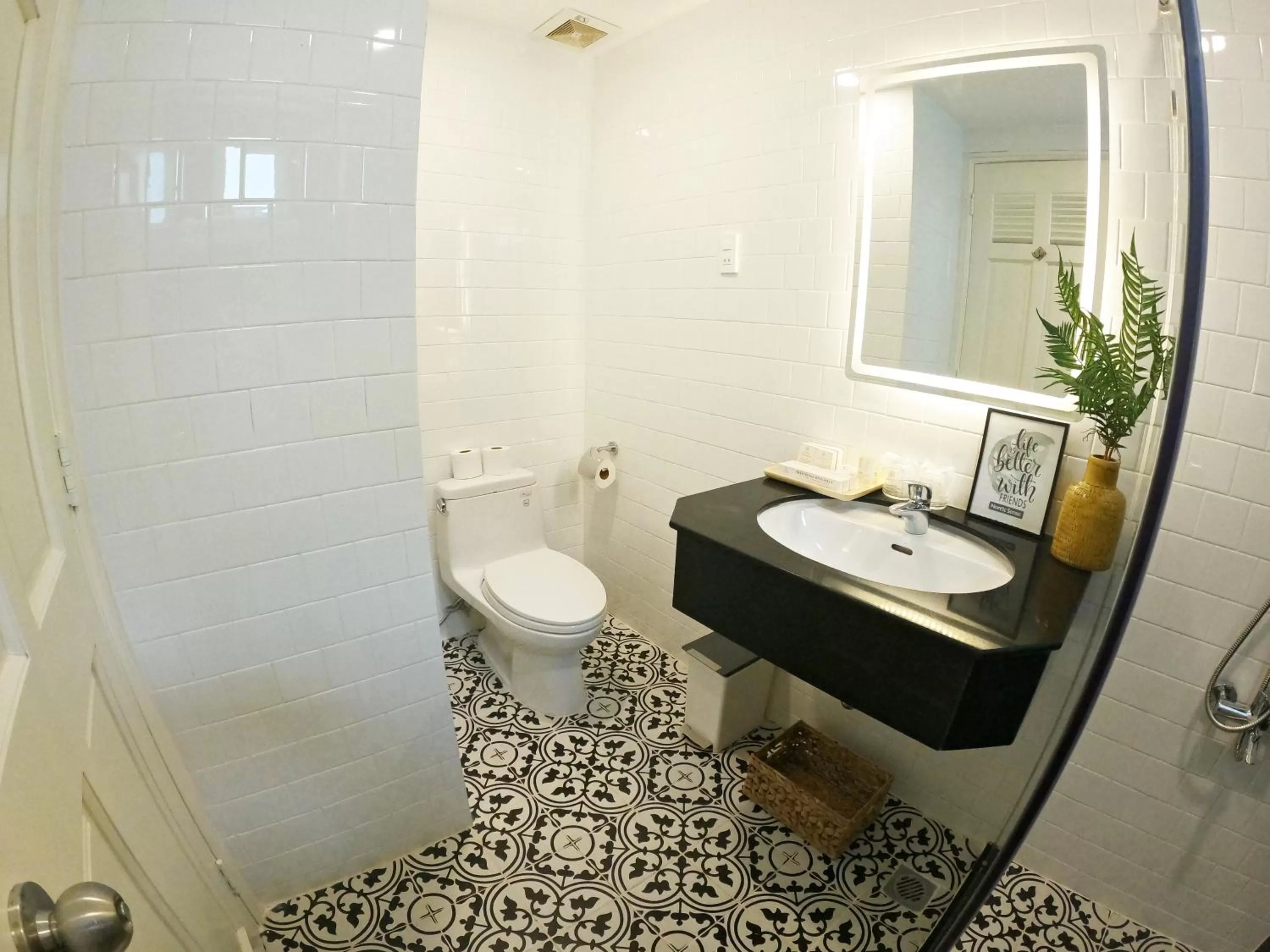 Bathroom in Dinh Phat Hotel