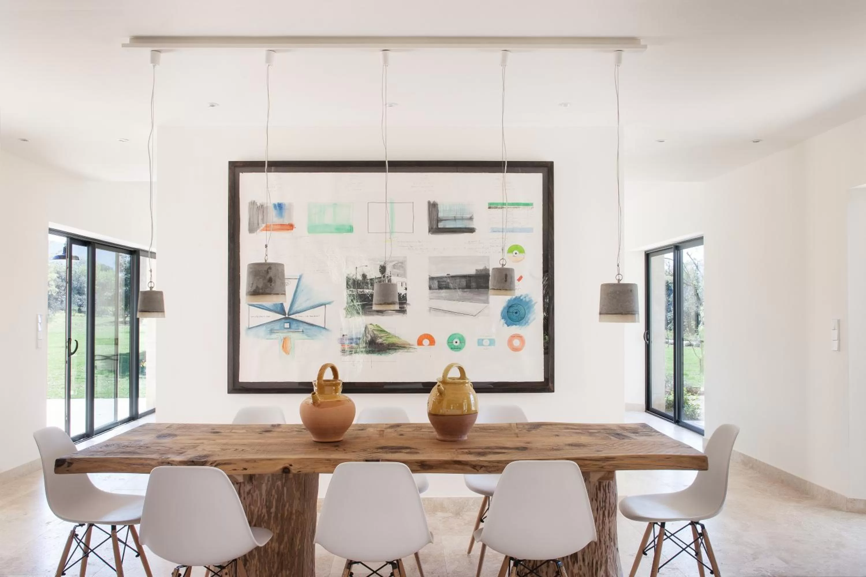 Decorative detail in Mas Notre Dame