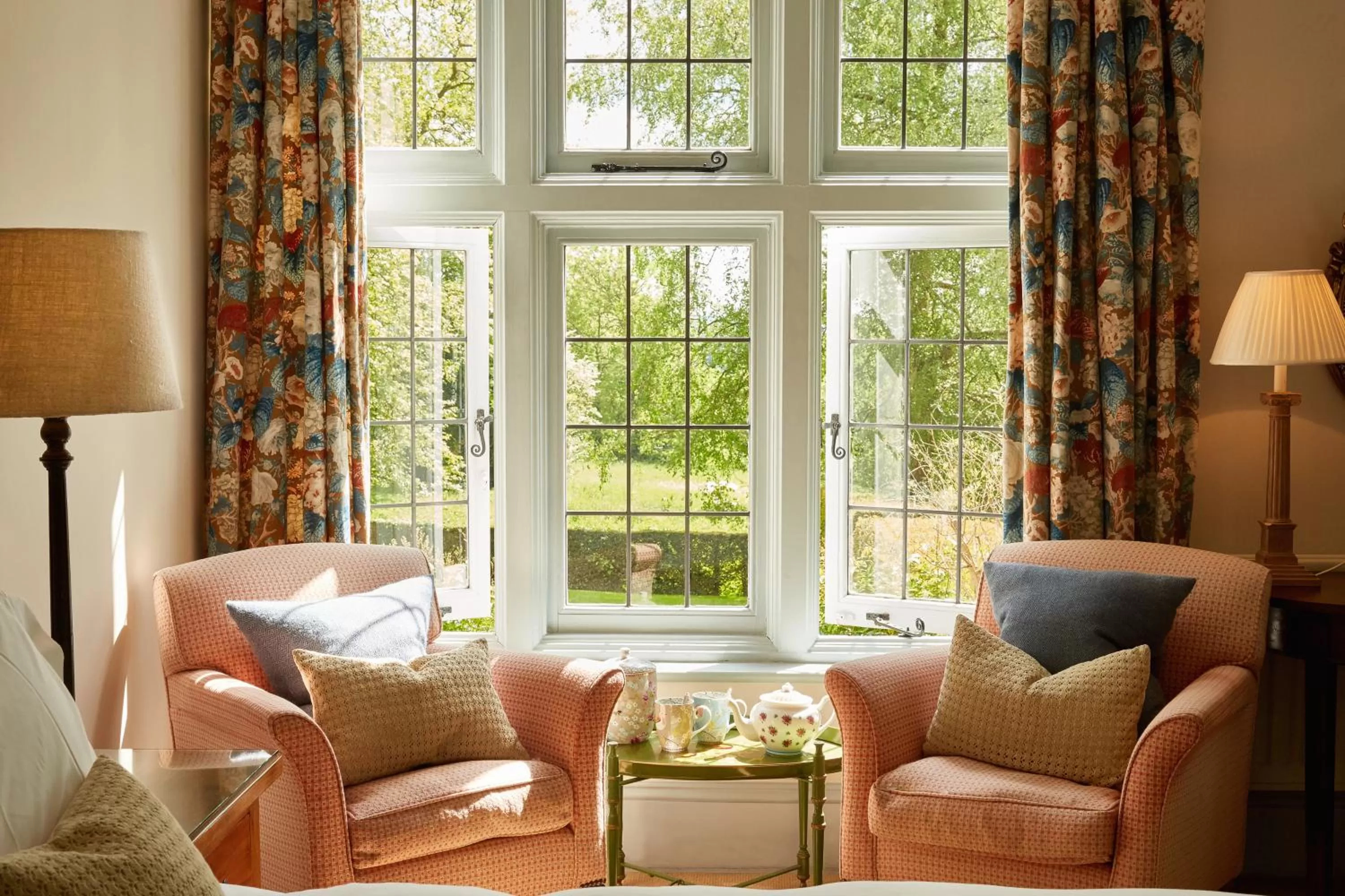Bedroom in Ockenden Manor Hotel & Spa