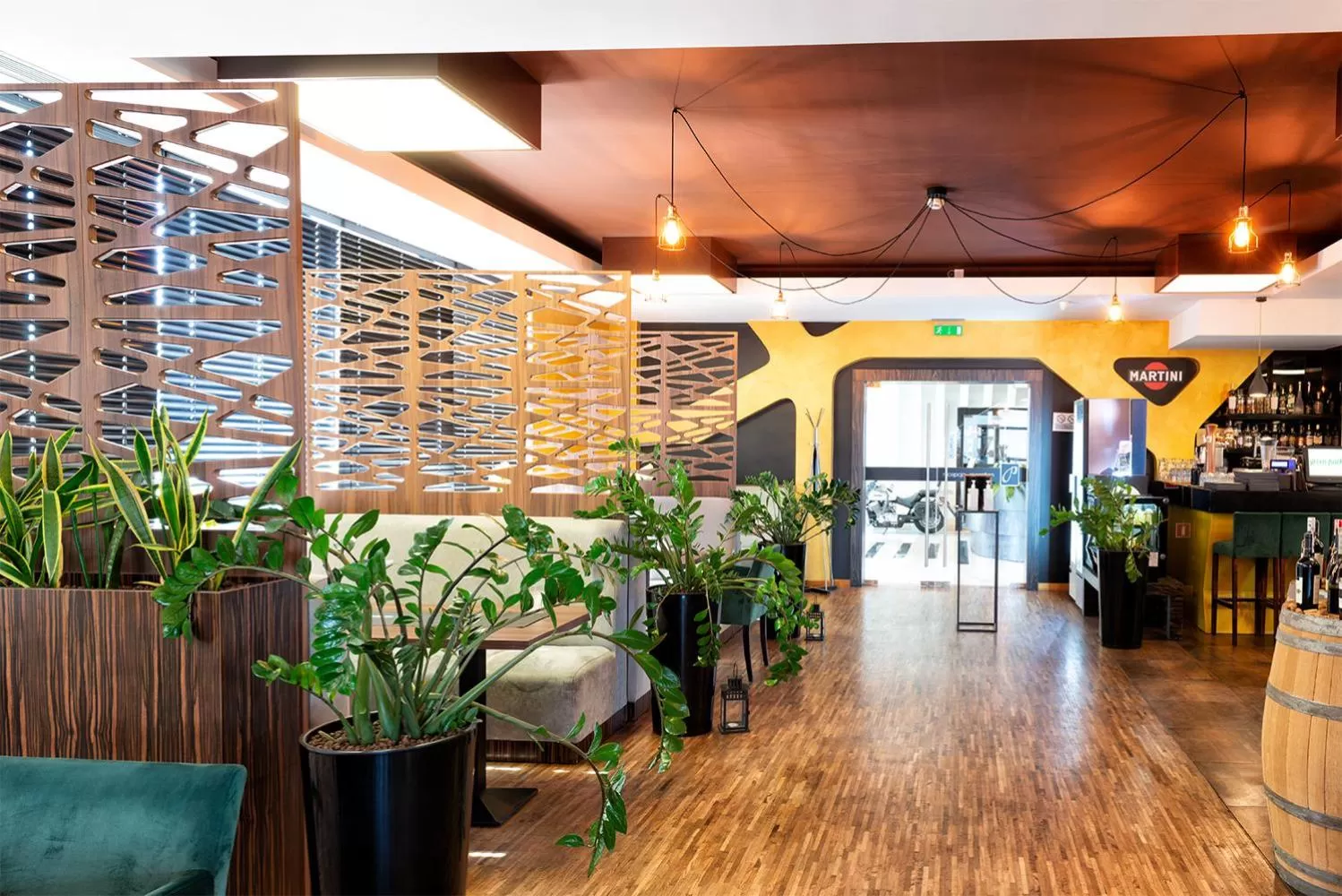 Restaurant/places to eat in Hotel Pogoria Residence