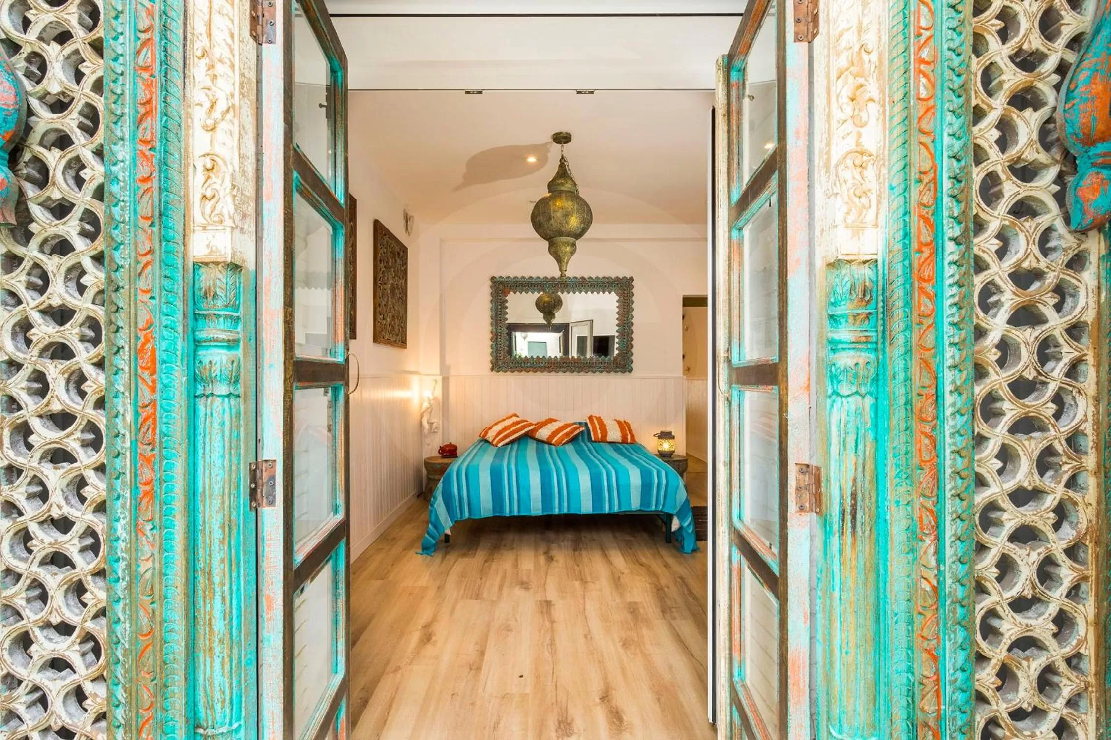 Photo of the whole room, Bed in Antonio's House