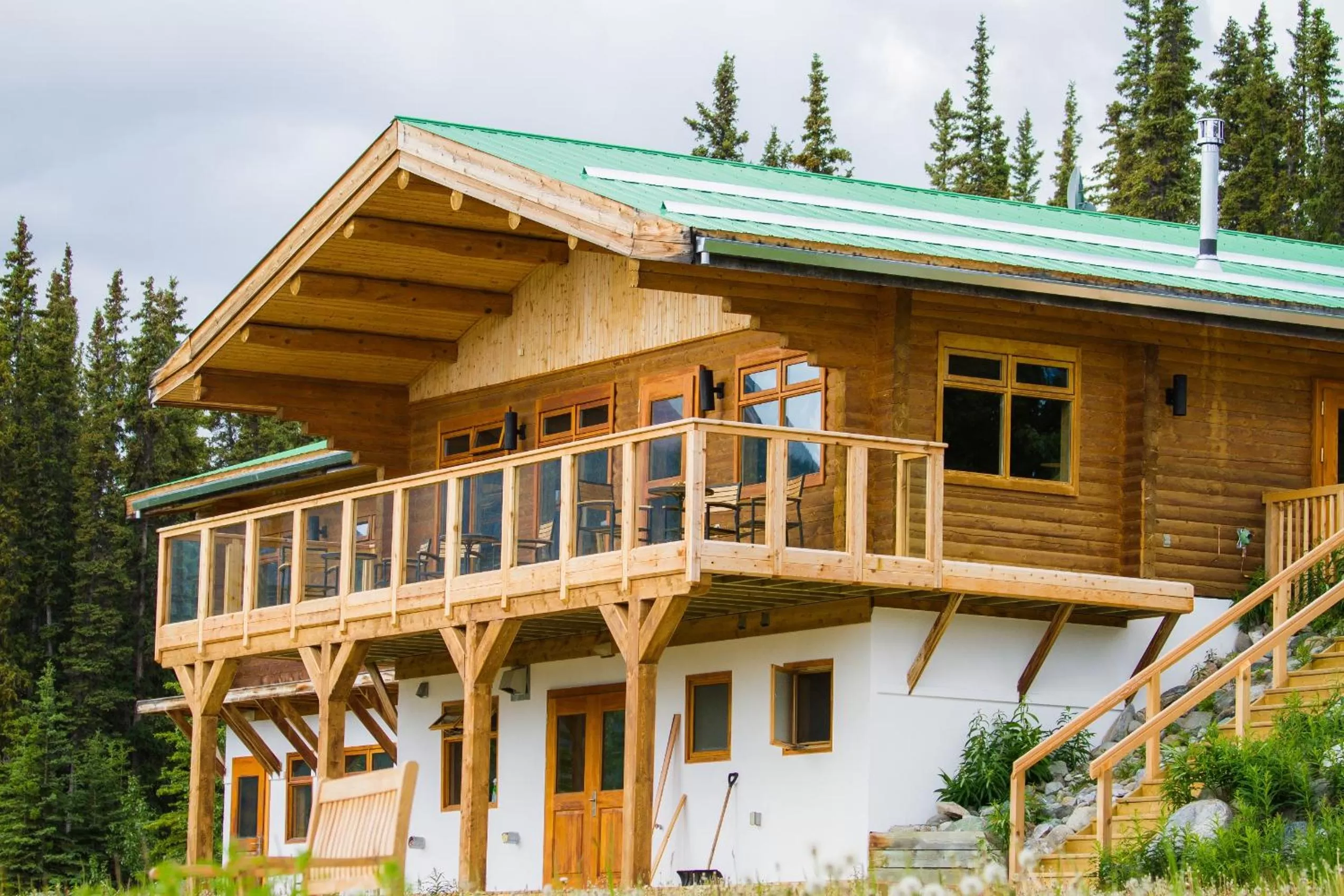 Facade/entrance in Southern Lakes Resort