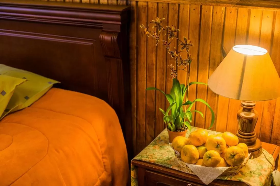 Bed in Hotel Donde Ivan