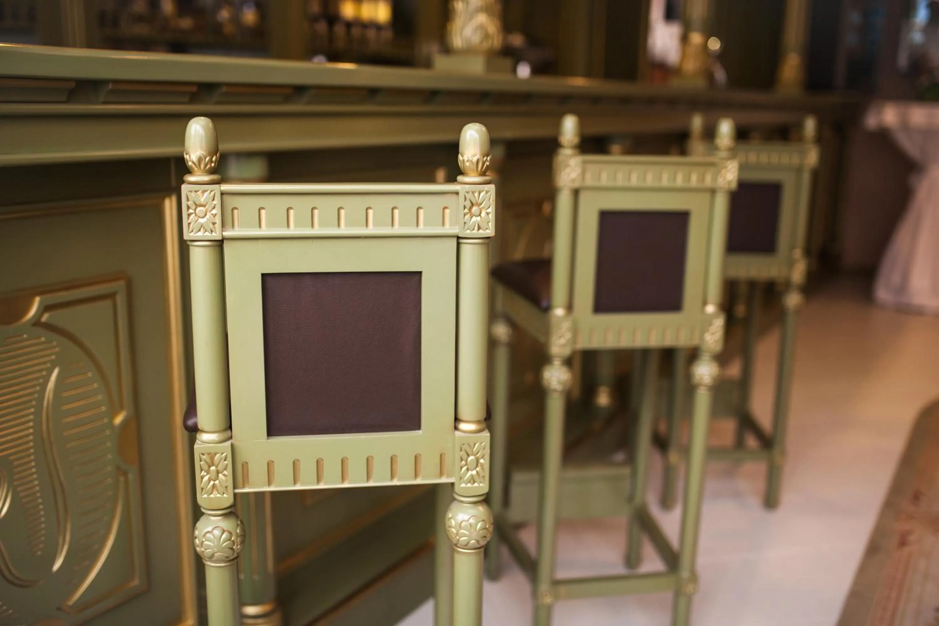 Decorative detail in Jazz Hotel