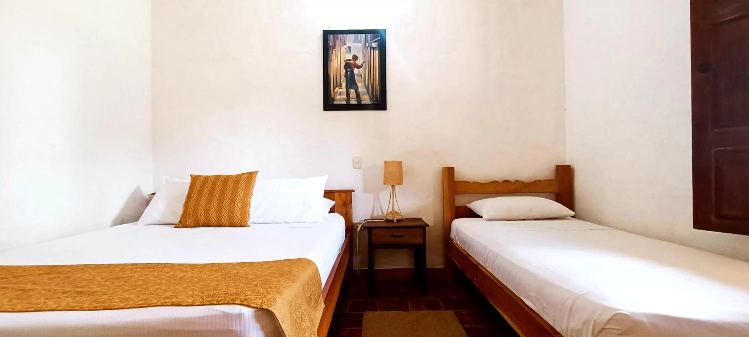 Bed in Hotel Buenosaires Barichara