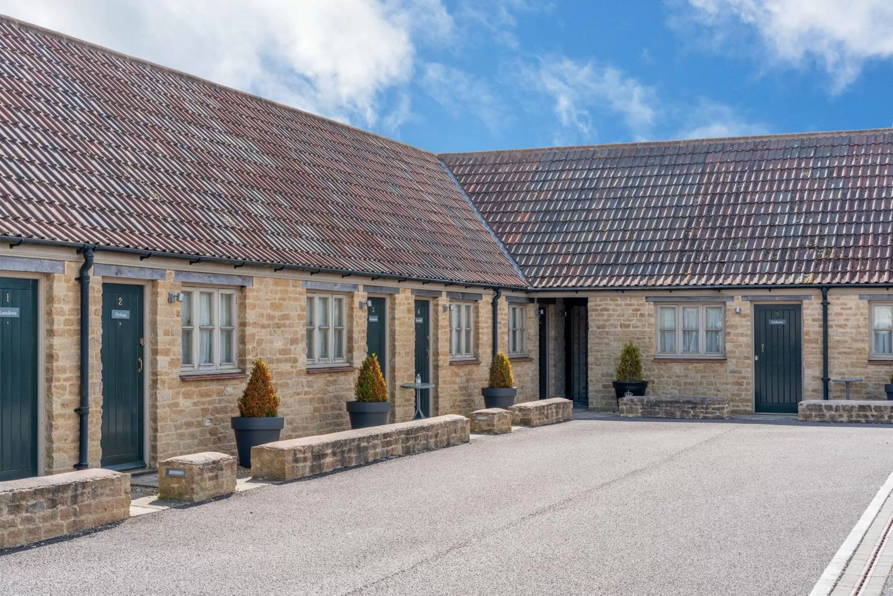 Bedroom in Crown Inn at Tolldown