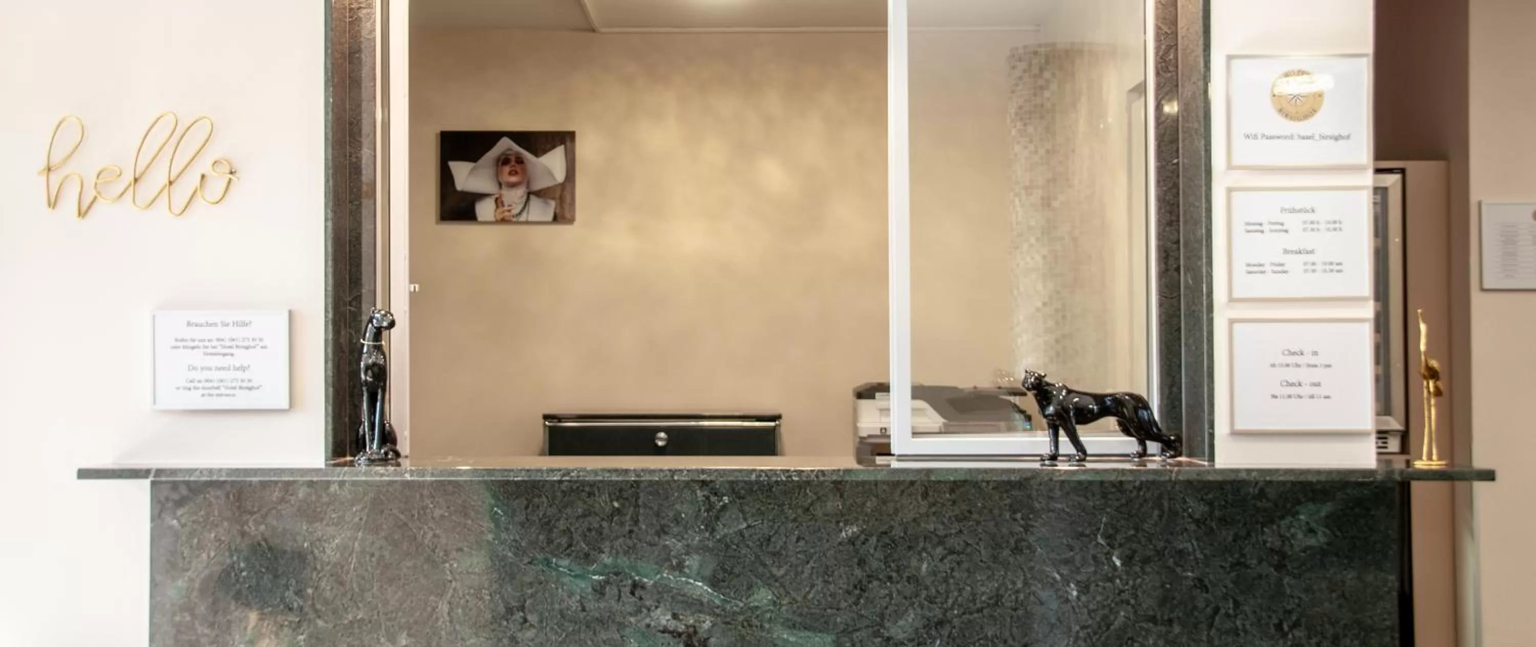 Property building in Hotel Birsighof Basel City Center