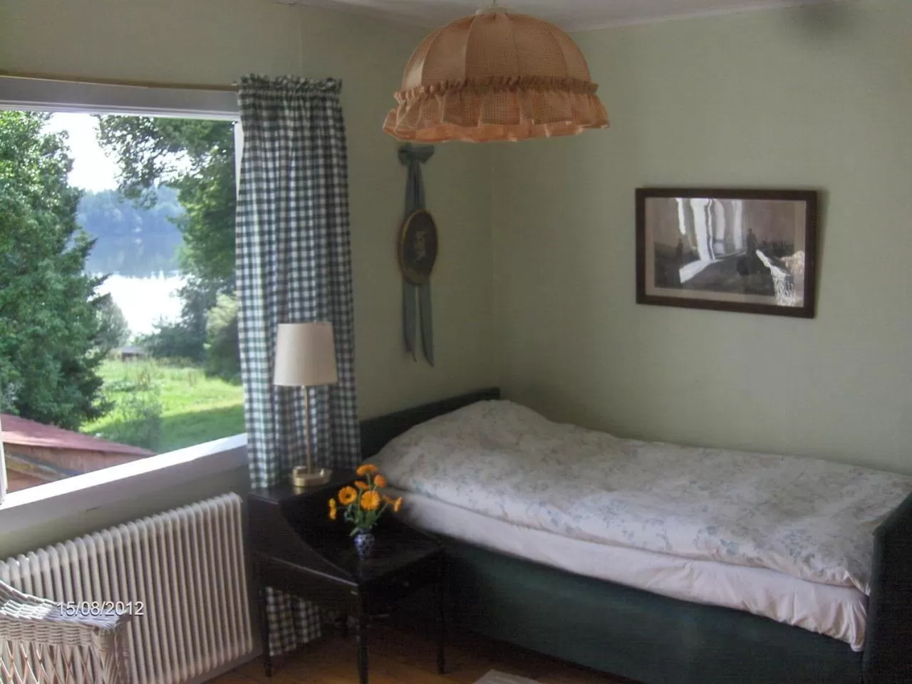 Bed in Mälby Säteri B&B