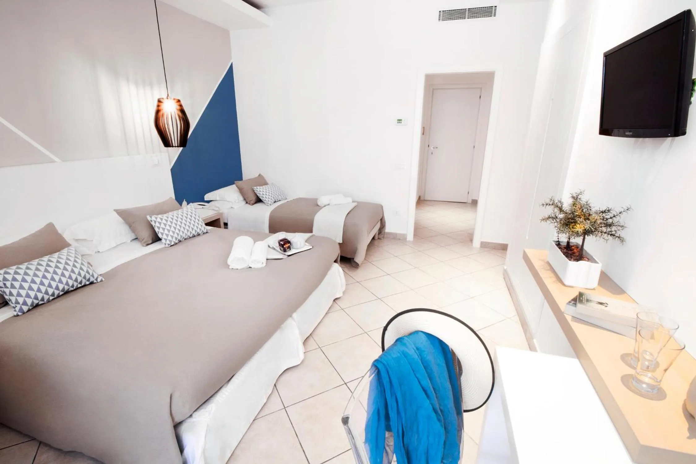 Bedroom, Bed in Hotel Rivage