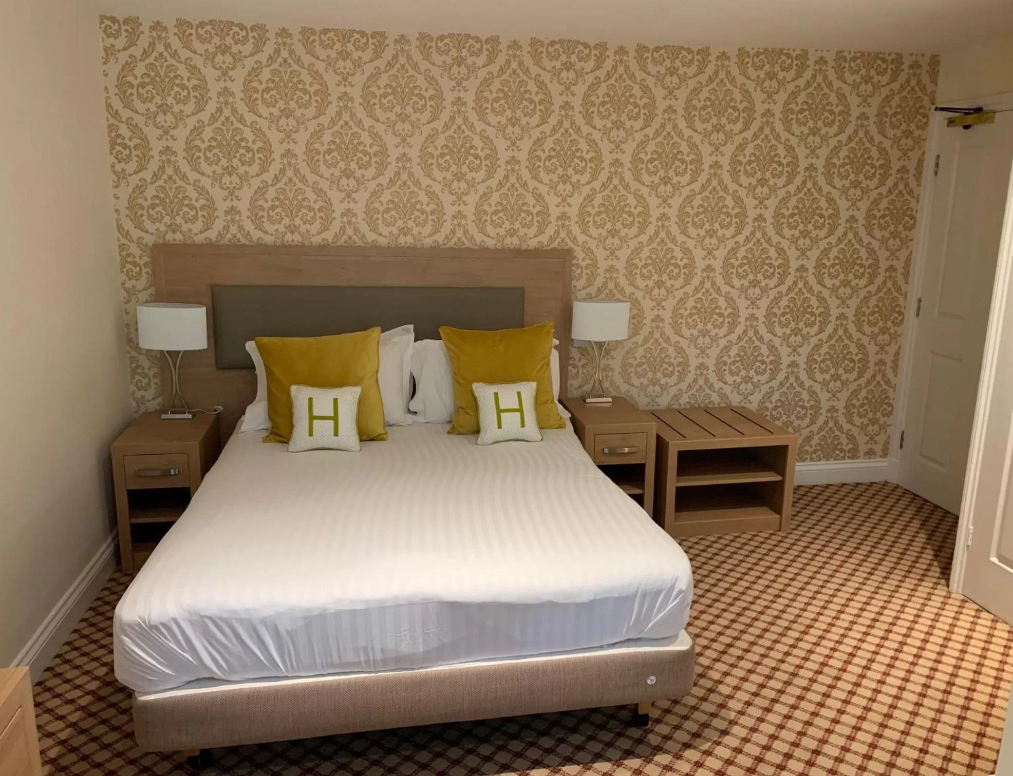 Bed in Haley's Hotel