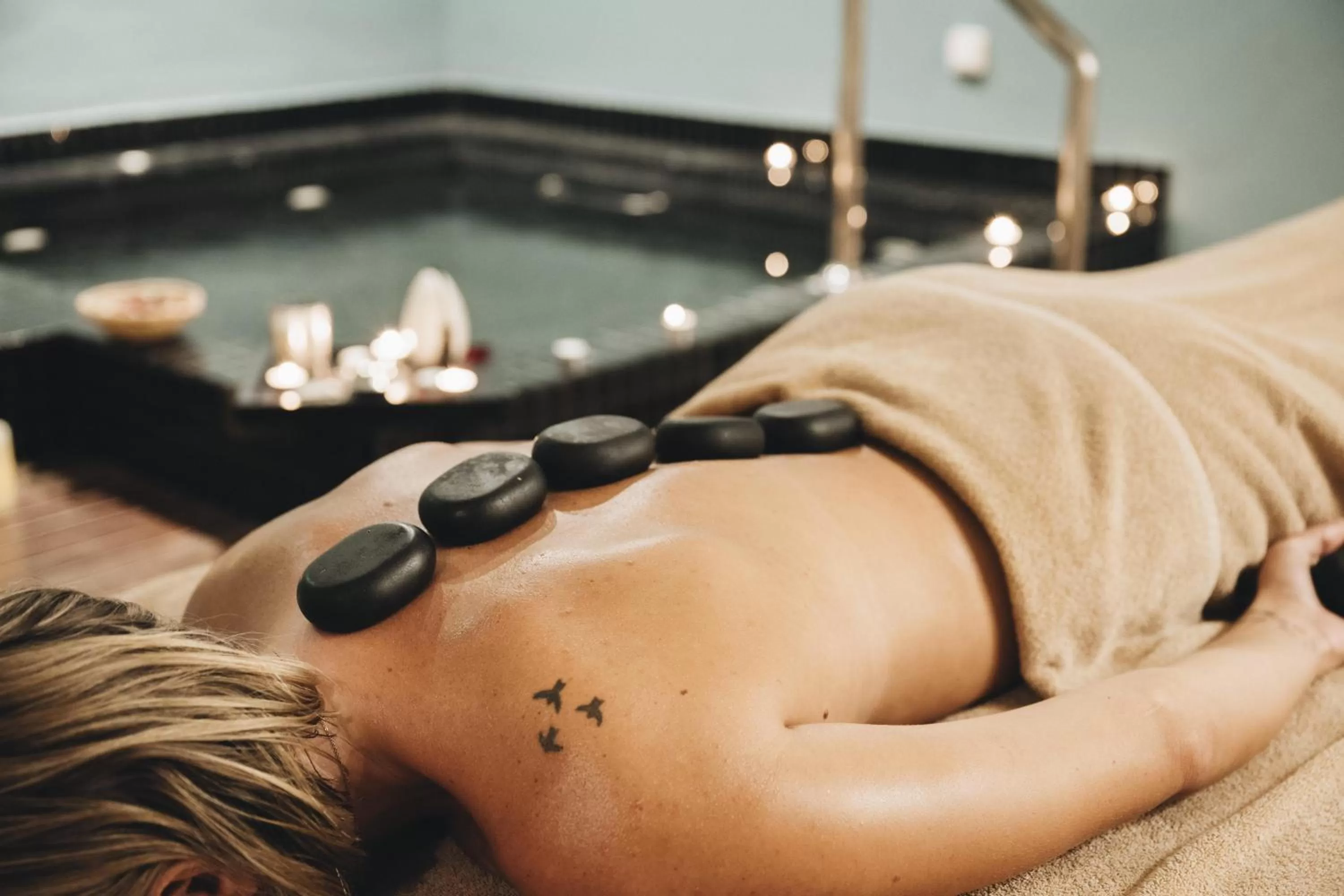 Spa and wellness centre/facilities in Paradis Plage Surf Yoga & Spa