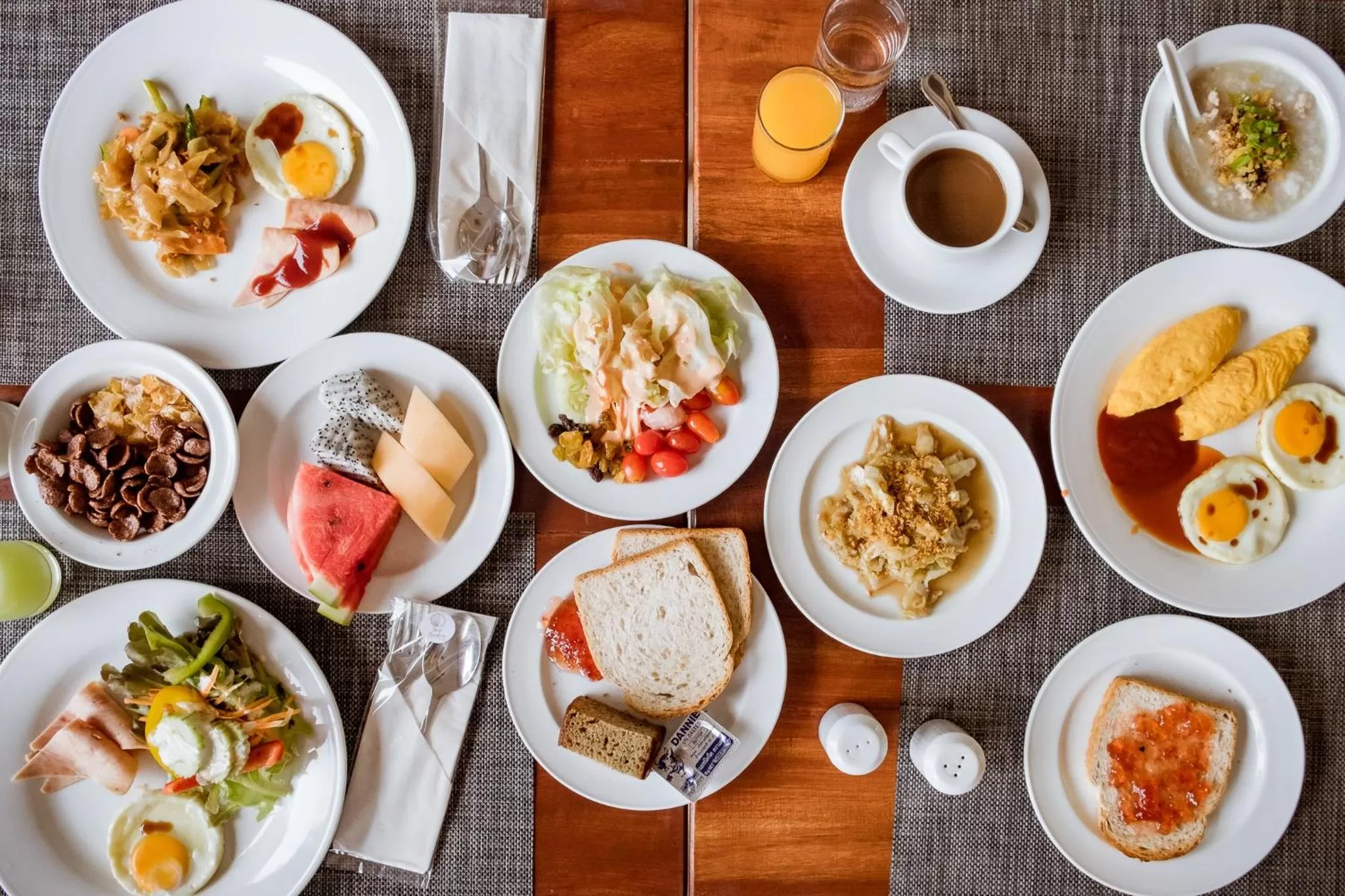 Buffet breakfast in Sea Seeker Krabi Resort