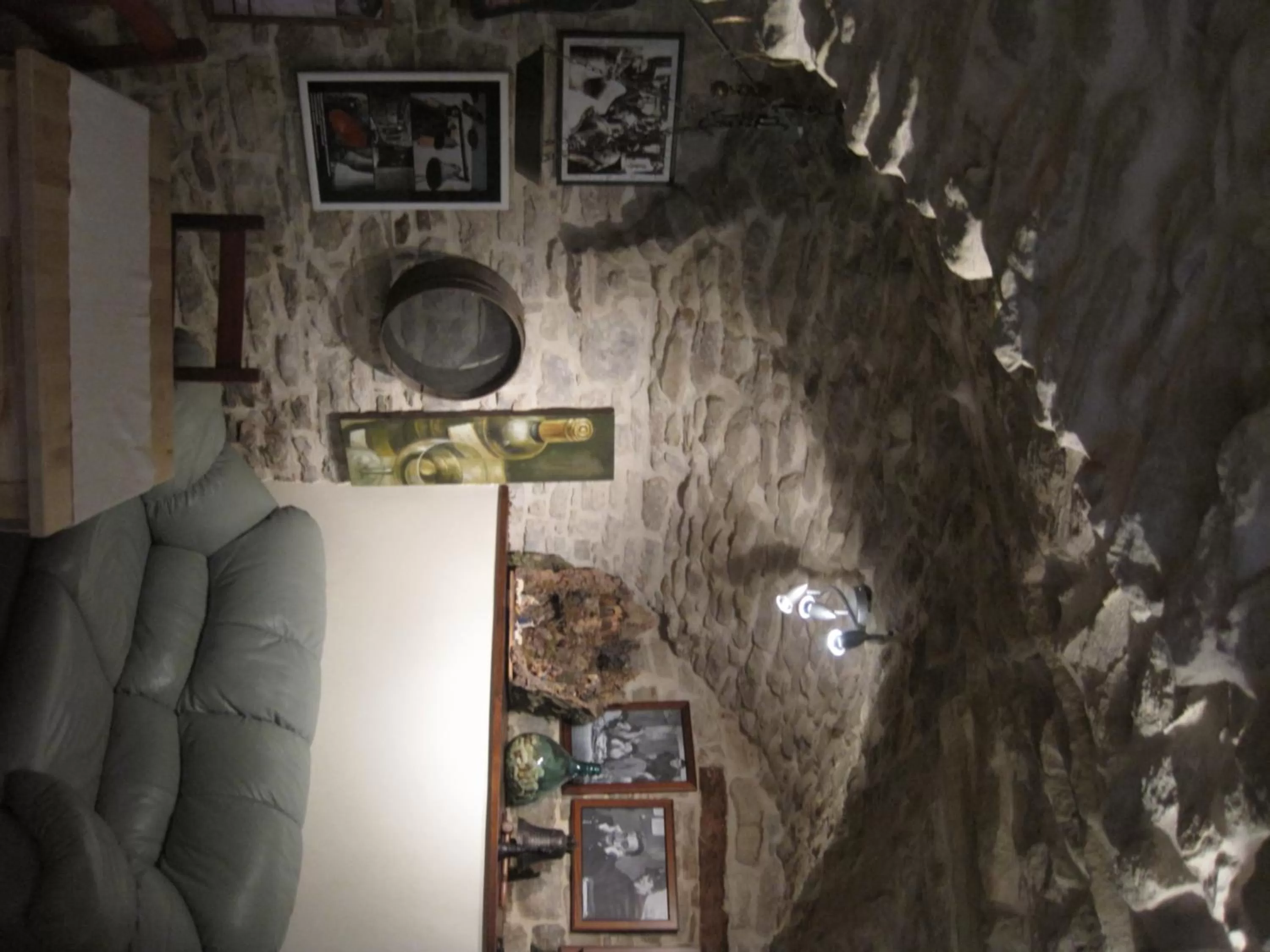 Communal kitchen in Locanda La Campana