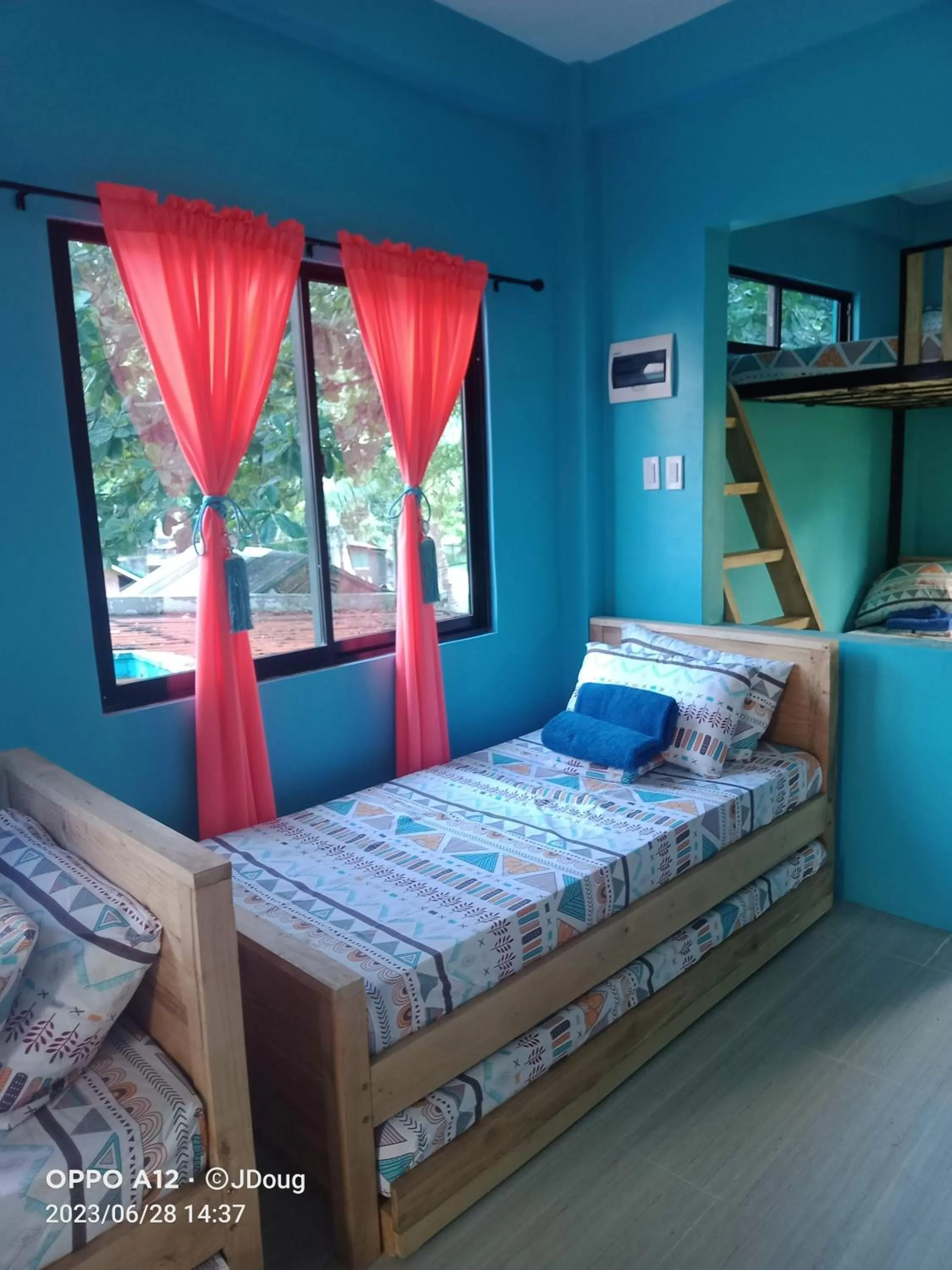 Bed in SmallFry's Beach Resort