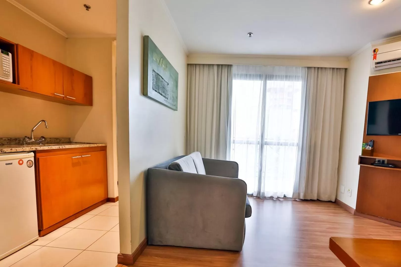 Living room in Quality Suites Vila Olimpia