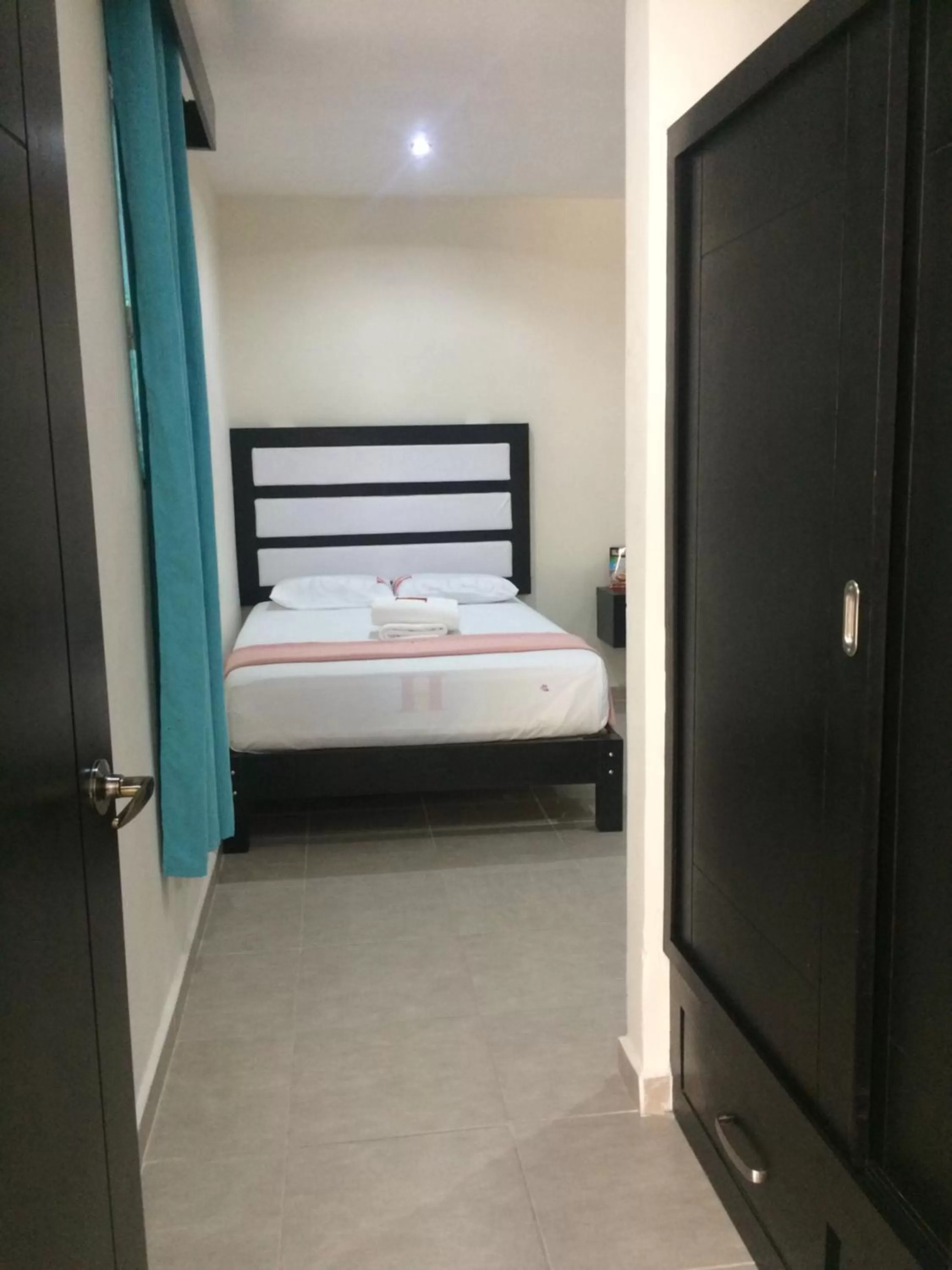 Bed in Hotel Sevilla Palenque