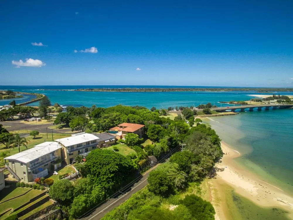 Bird's eye view in Leisure-Lee Holiday Apartments