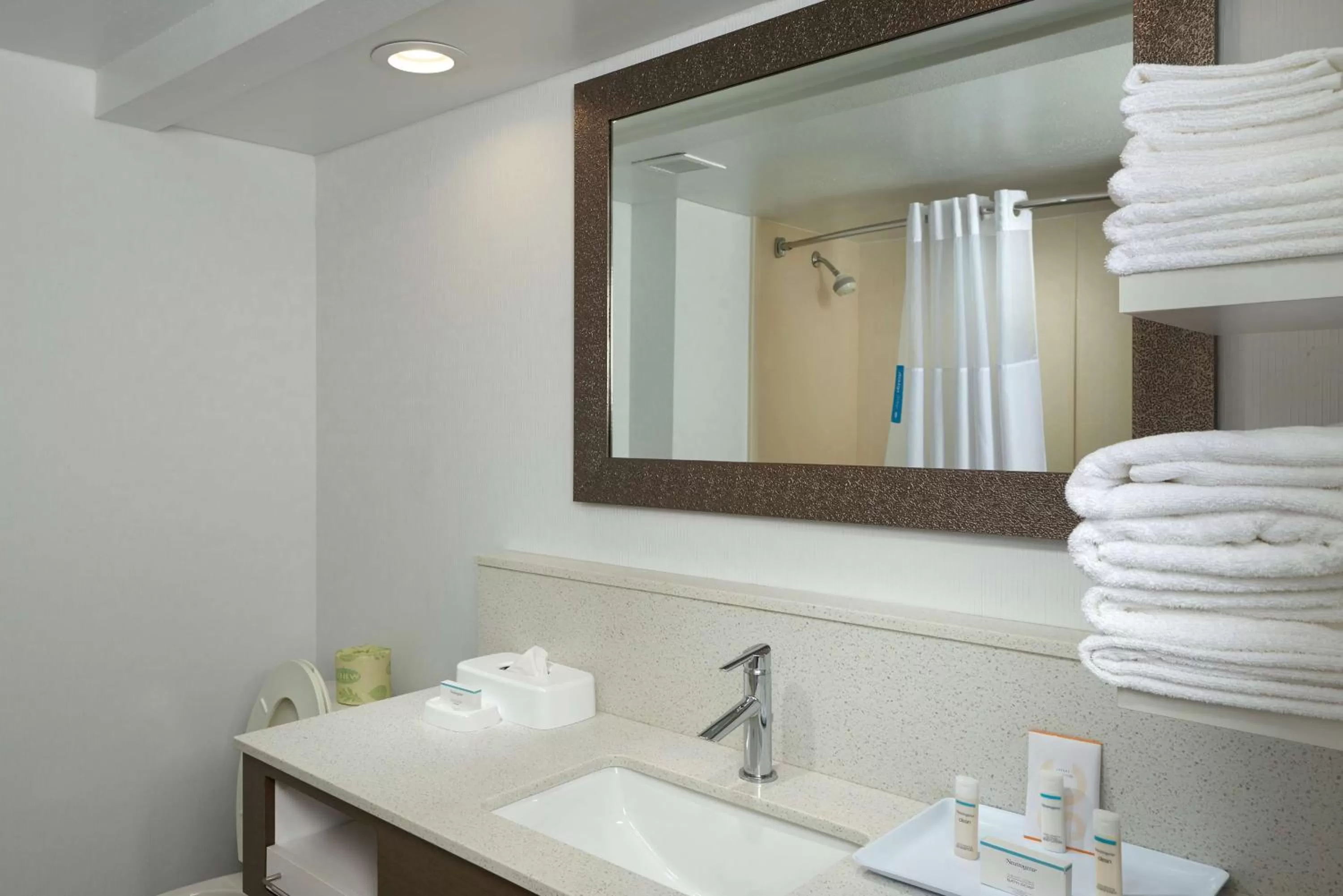 Bathroom in Hampton Inn Goldsboro