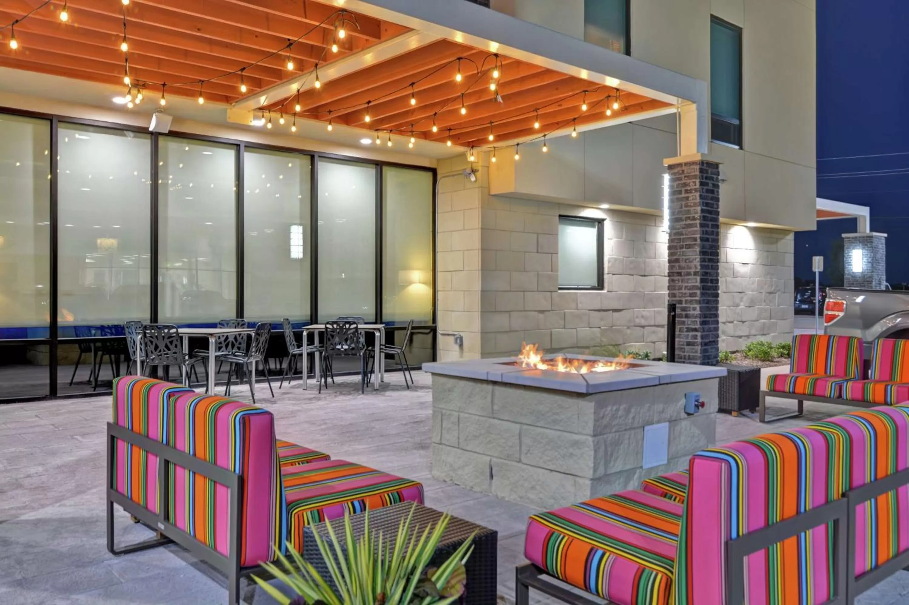Patio in Home2 Suites By Hilton McKinney