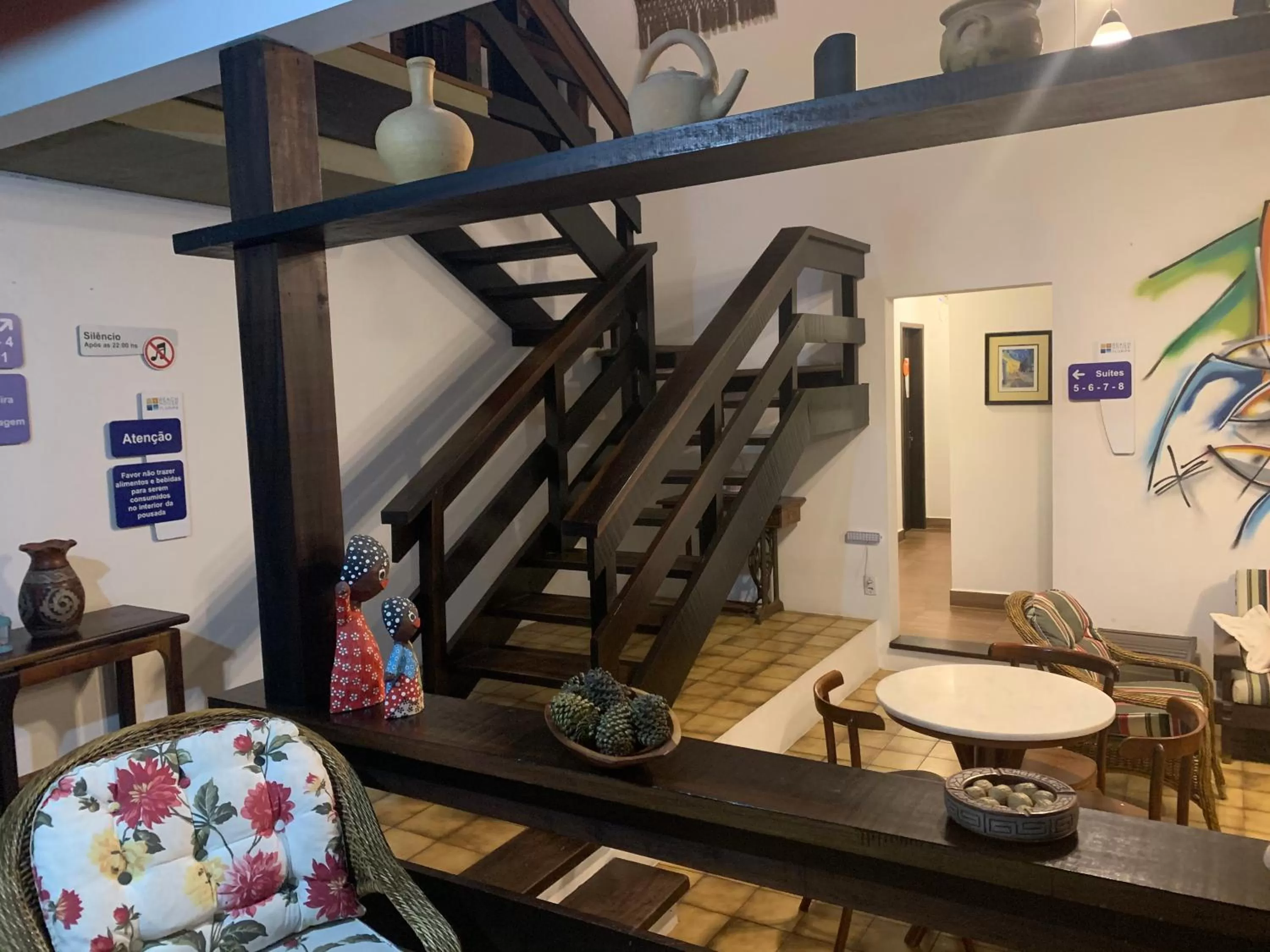 Seating Area in Beach House Floripa