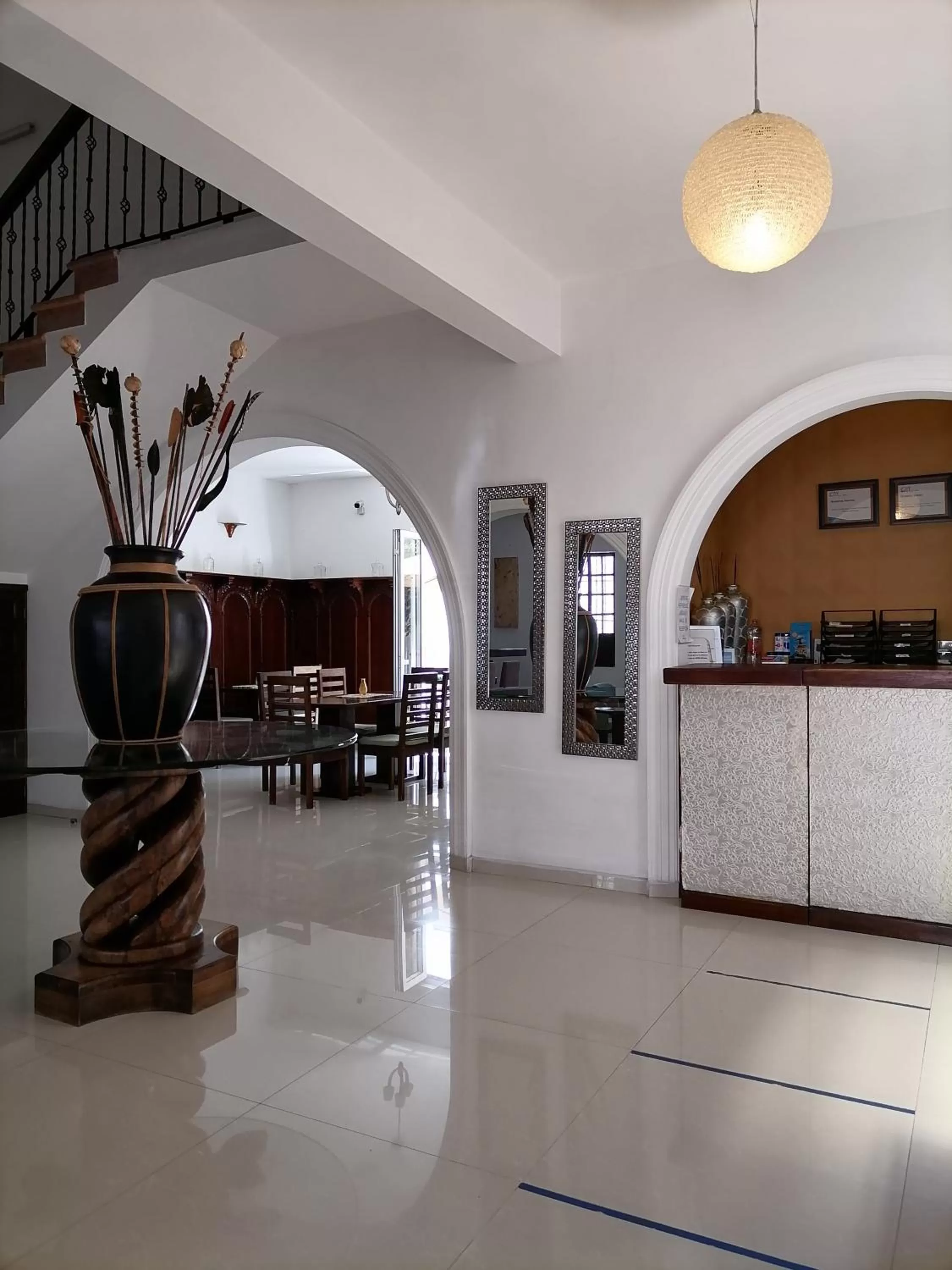 Property building in Hotel Quinta Allende