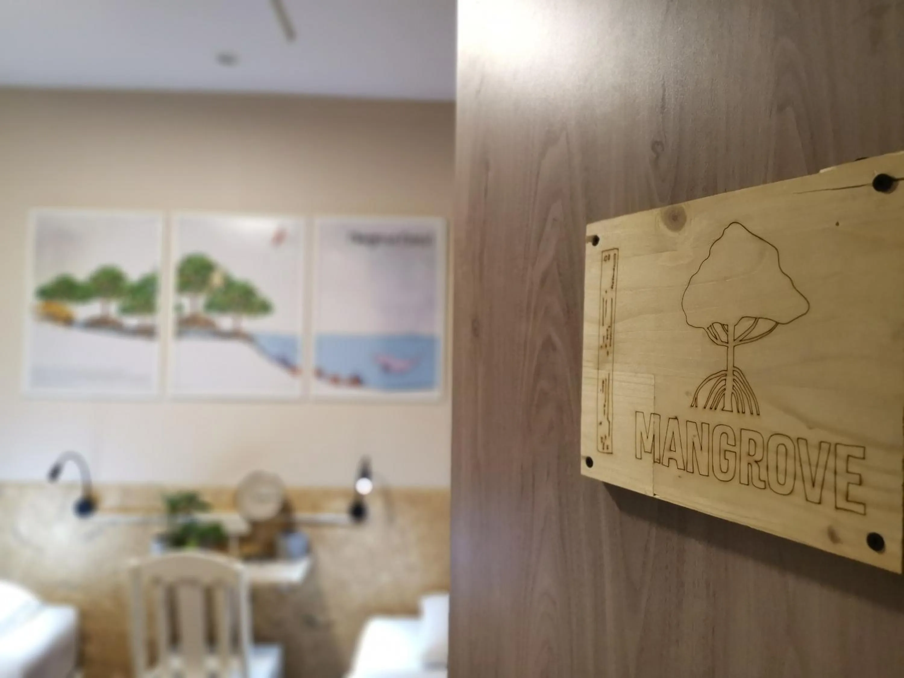 Property logo or sign in O Nidra House