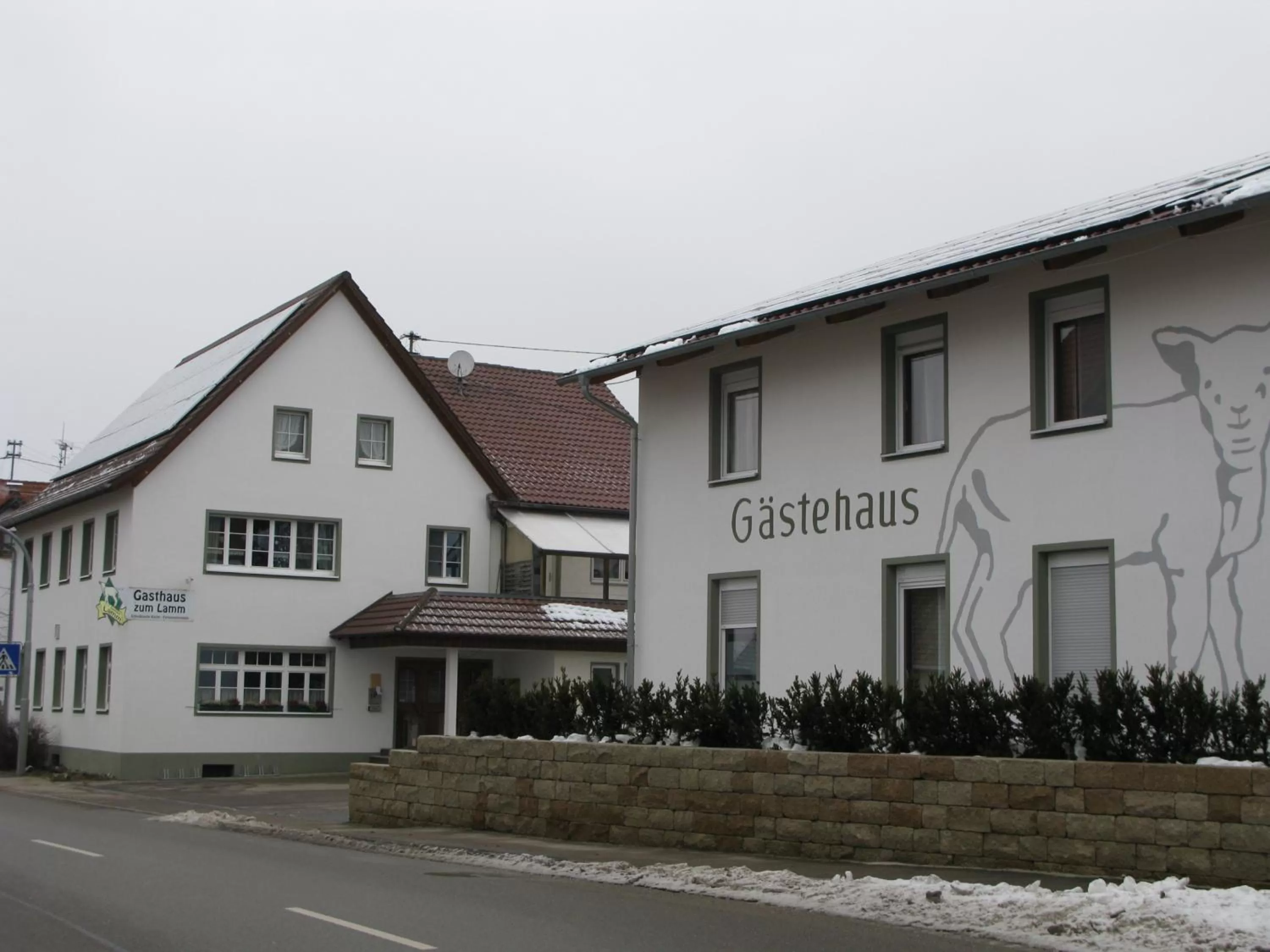 Facade/entrance in Gästehaus und Fewo Lamm Garni