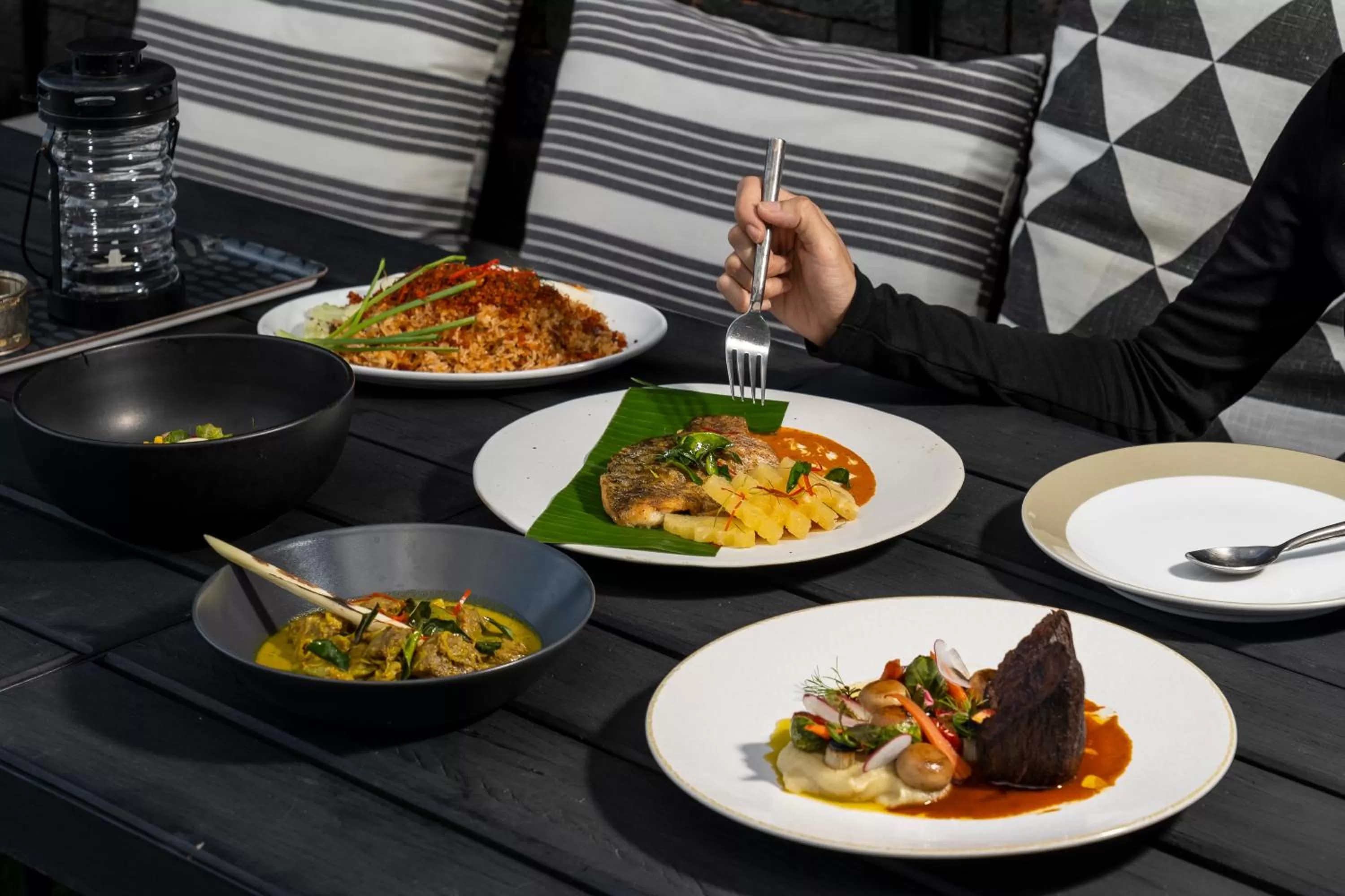 Food close-up in Theatre Residence