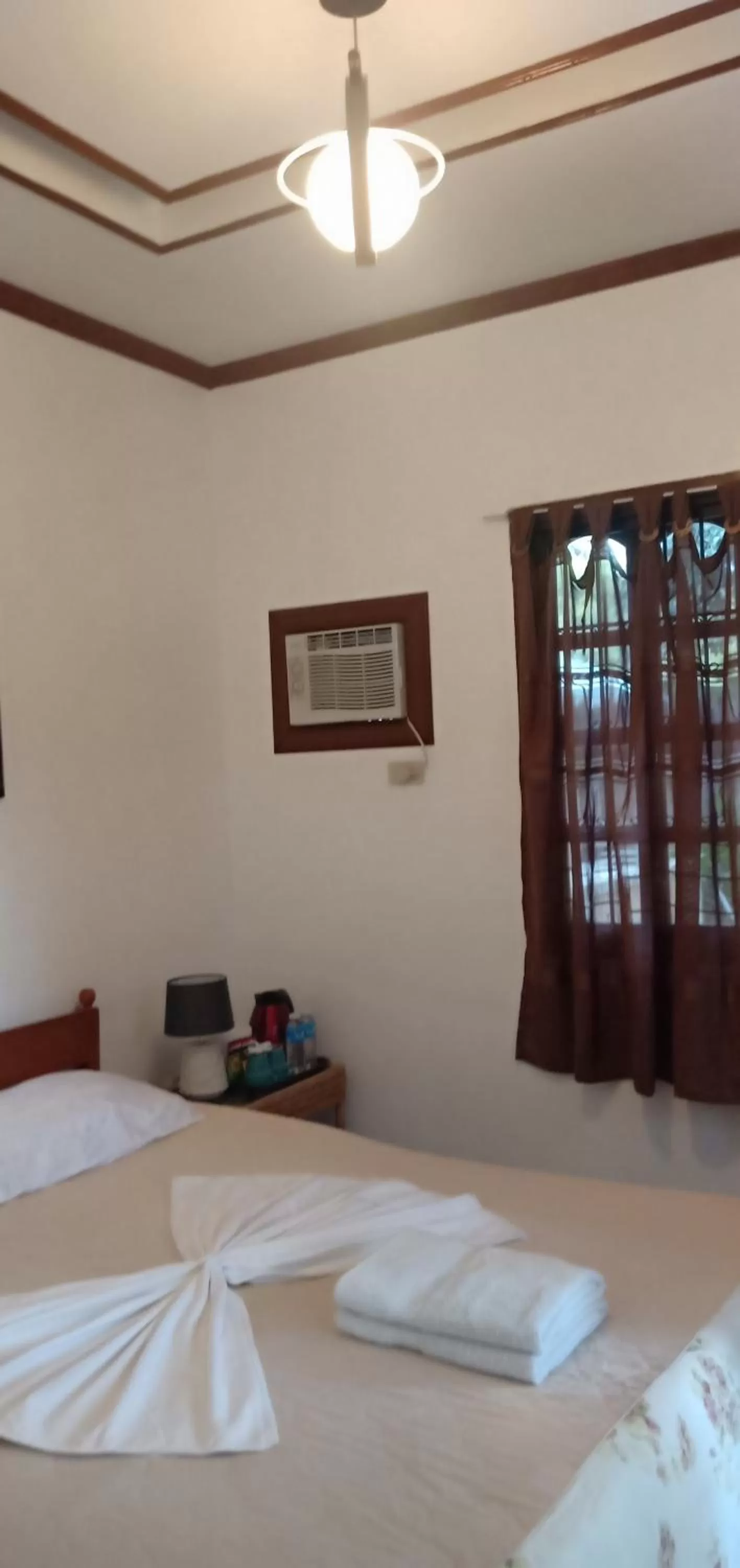 Bed in E&N Paradise Island Resort