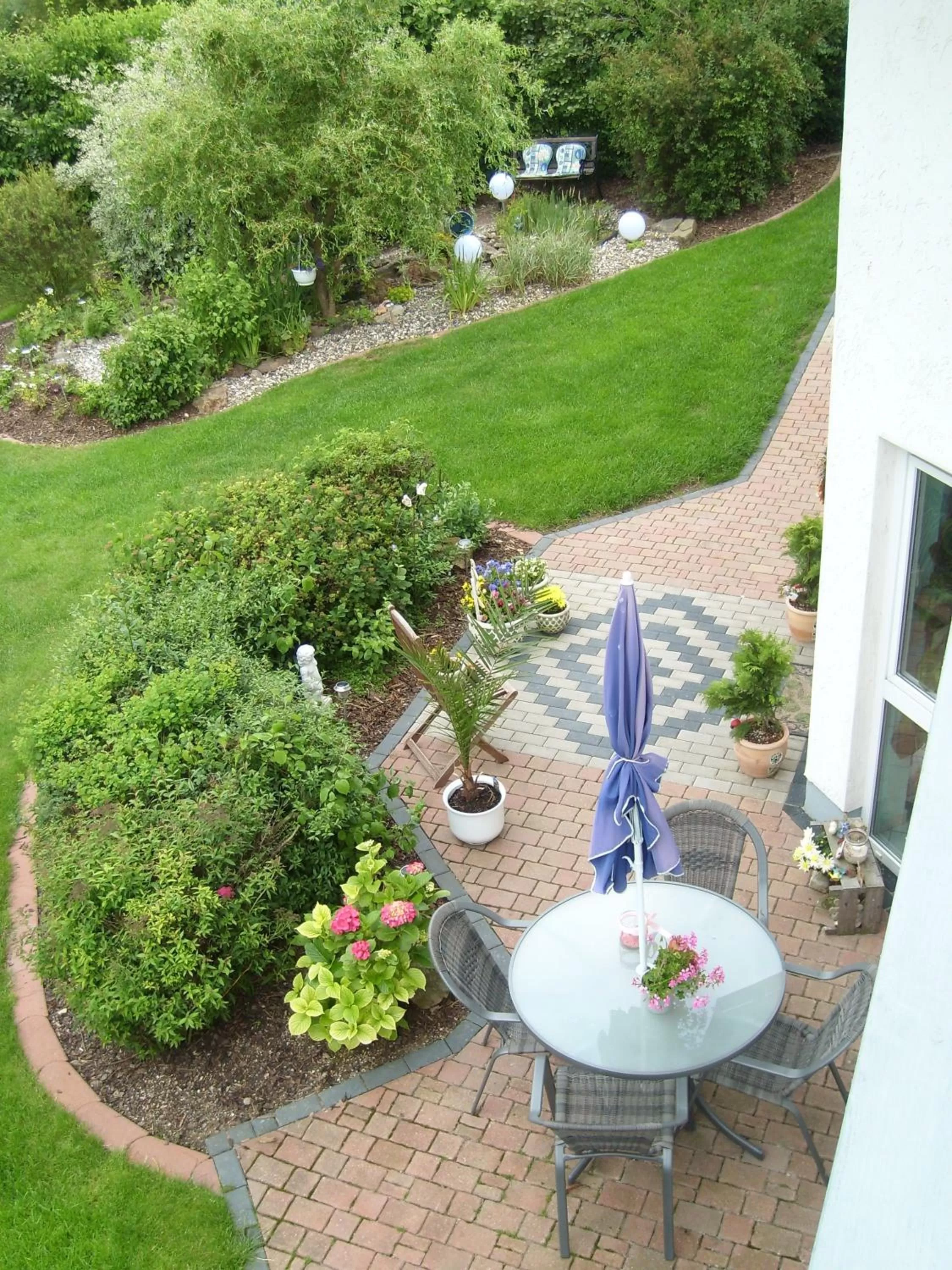 Garden in Pension und Apartment Landhaus Fricke