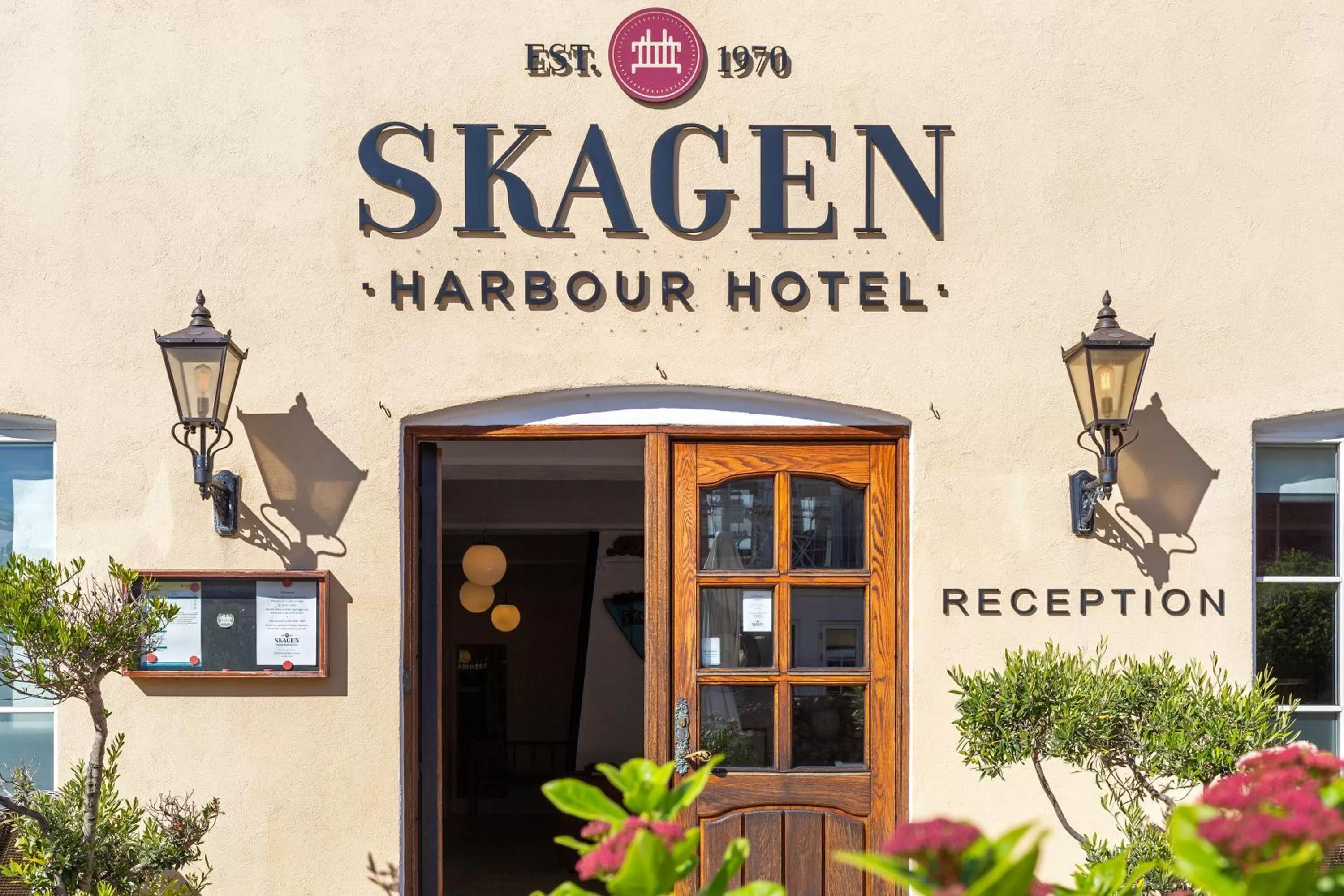 Property building in Skagen Harbour Hotel