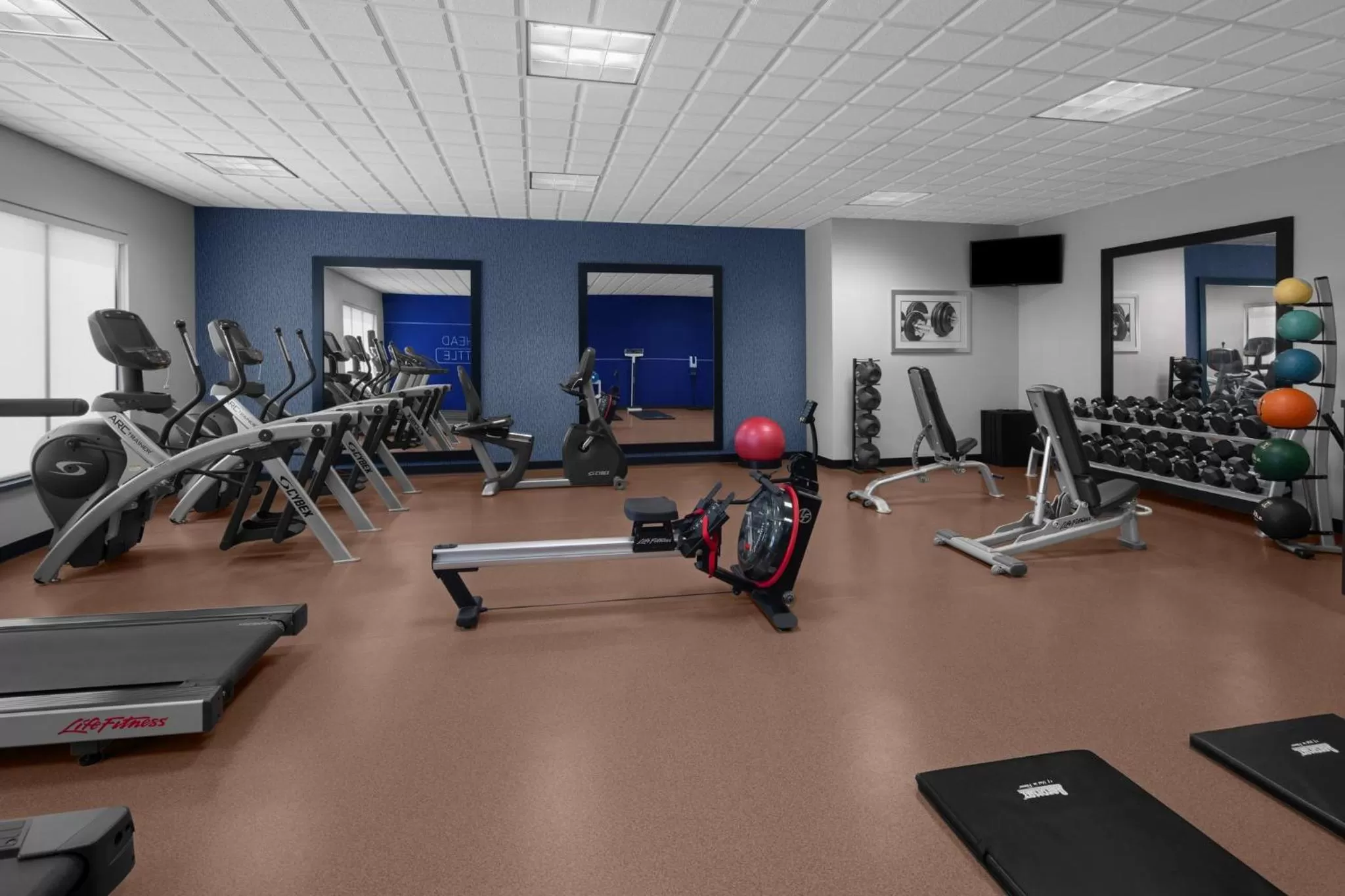 Fitness centre/facilities in Holiday Inn Express & Suites Midland South I-20 by IHG