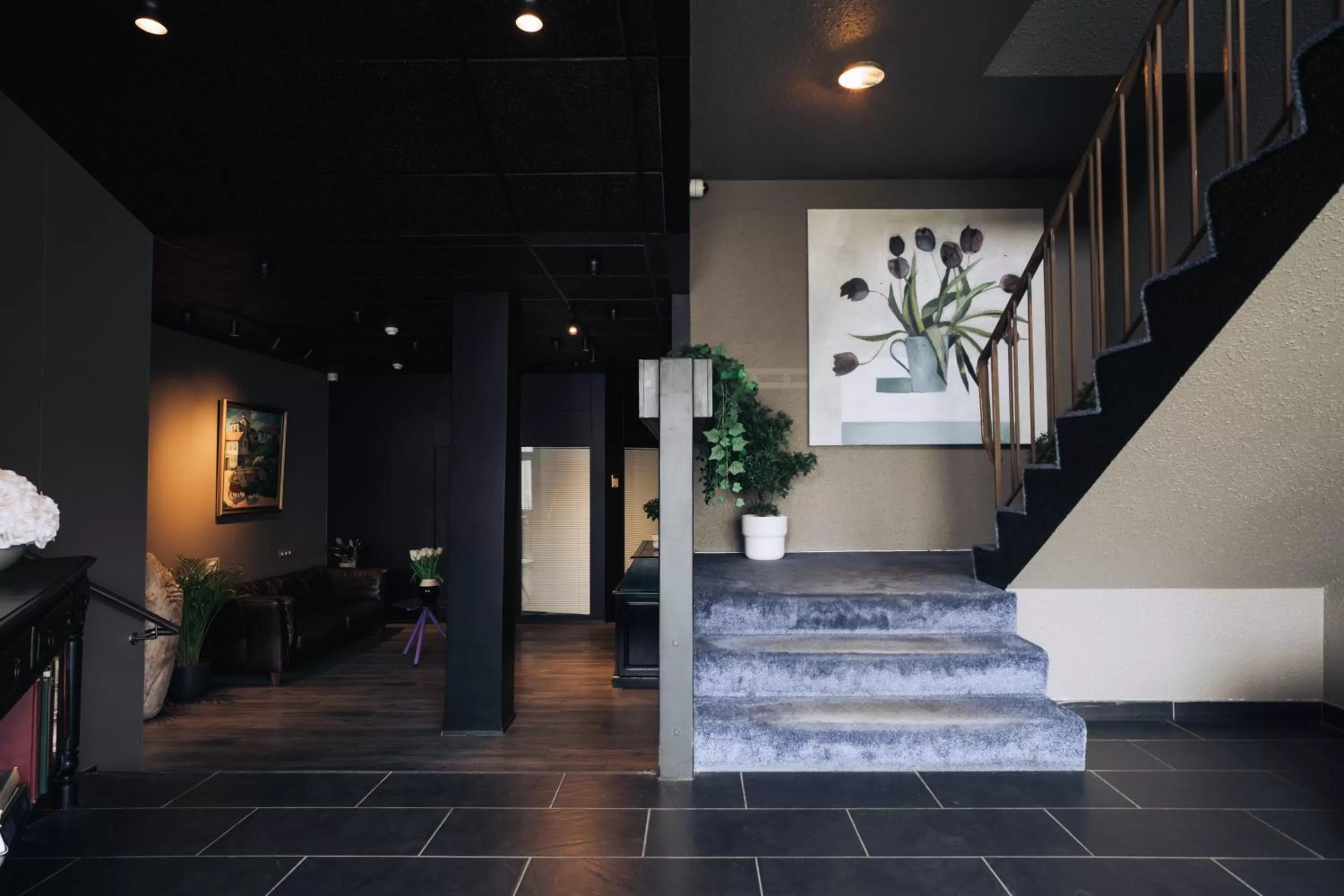 Facade/entrance in Brim Hotel