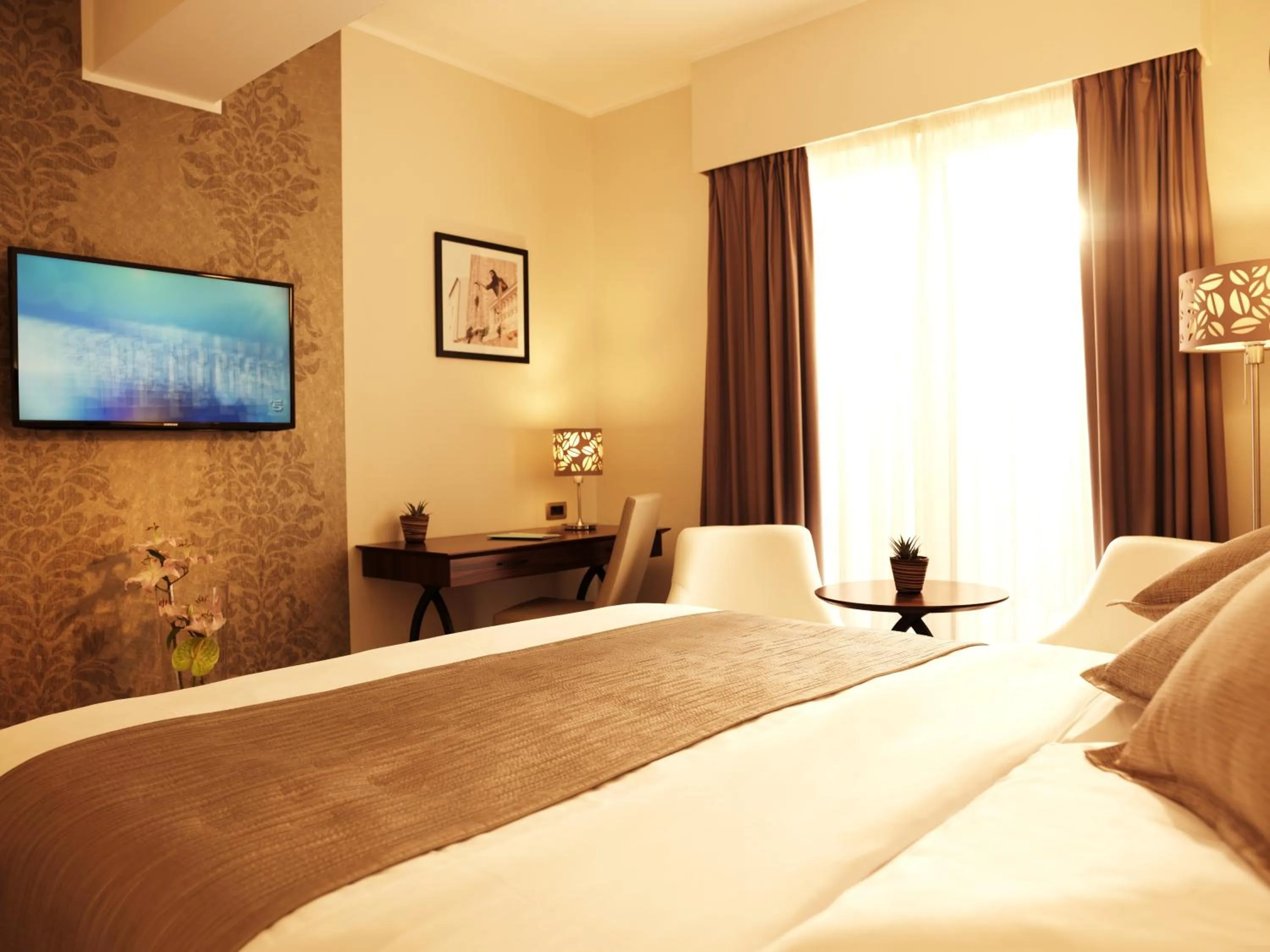 Bedroom, Bed in Grand Hotel Portoroz 4* superior – Terme & Wellness LifeClass