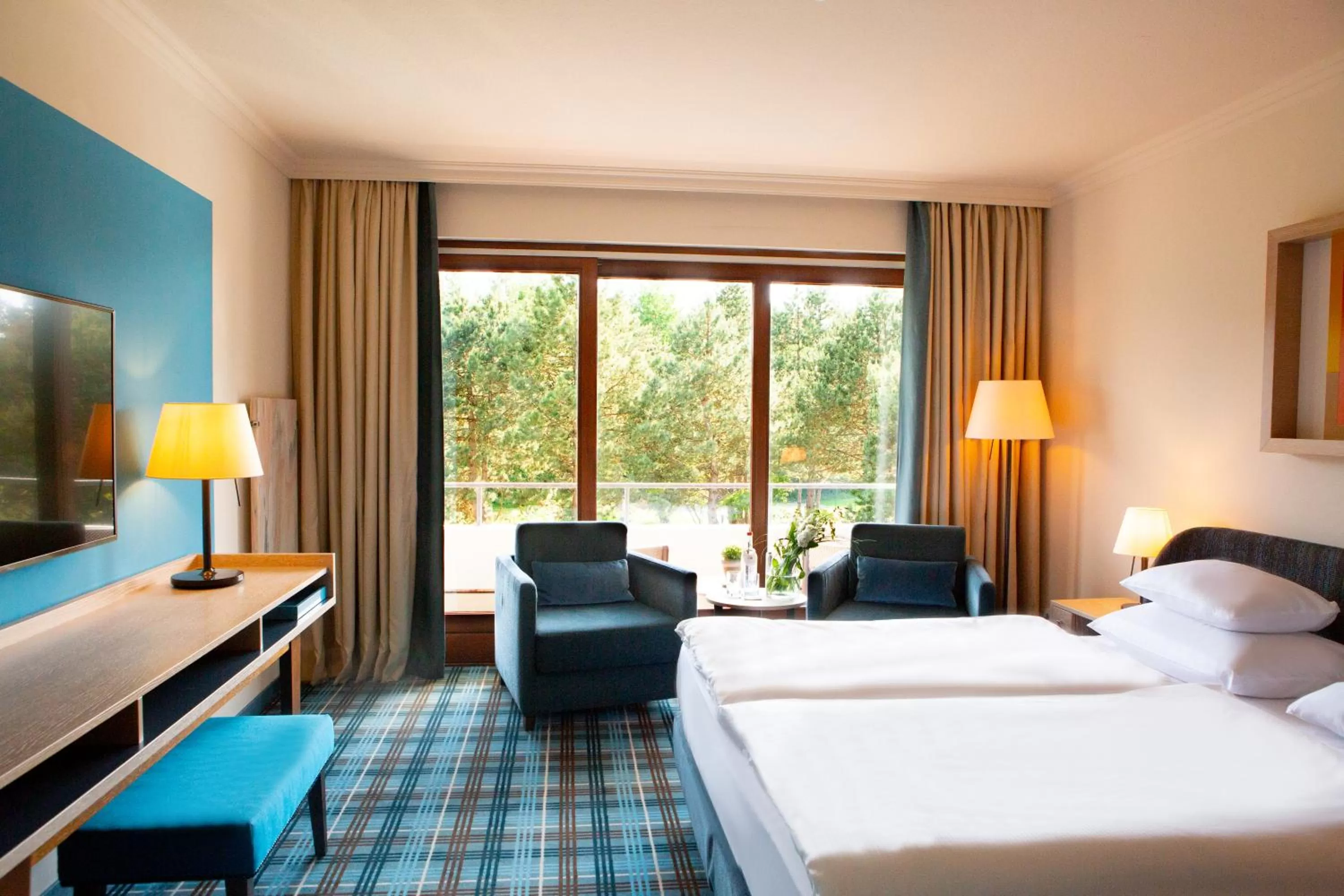 Photo of the whole room, Bed in Aalernhüs hotel & spa