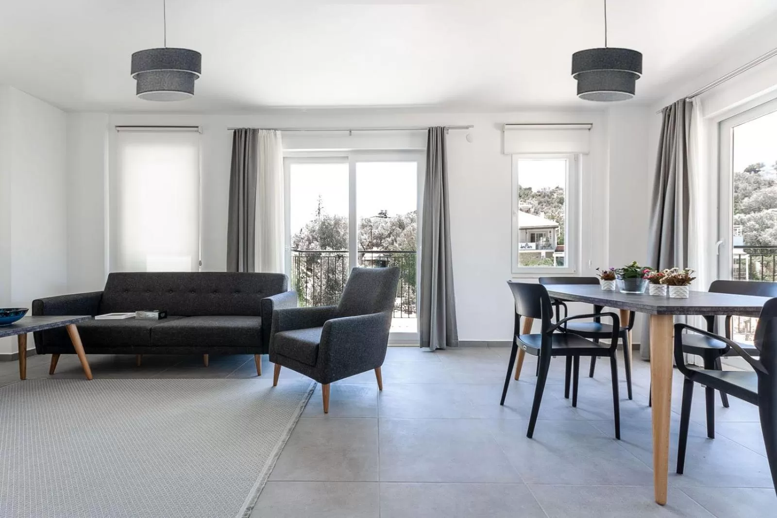 Living room in La Moda Aparts