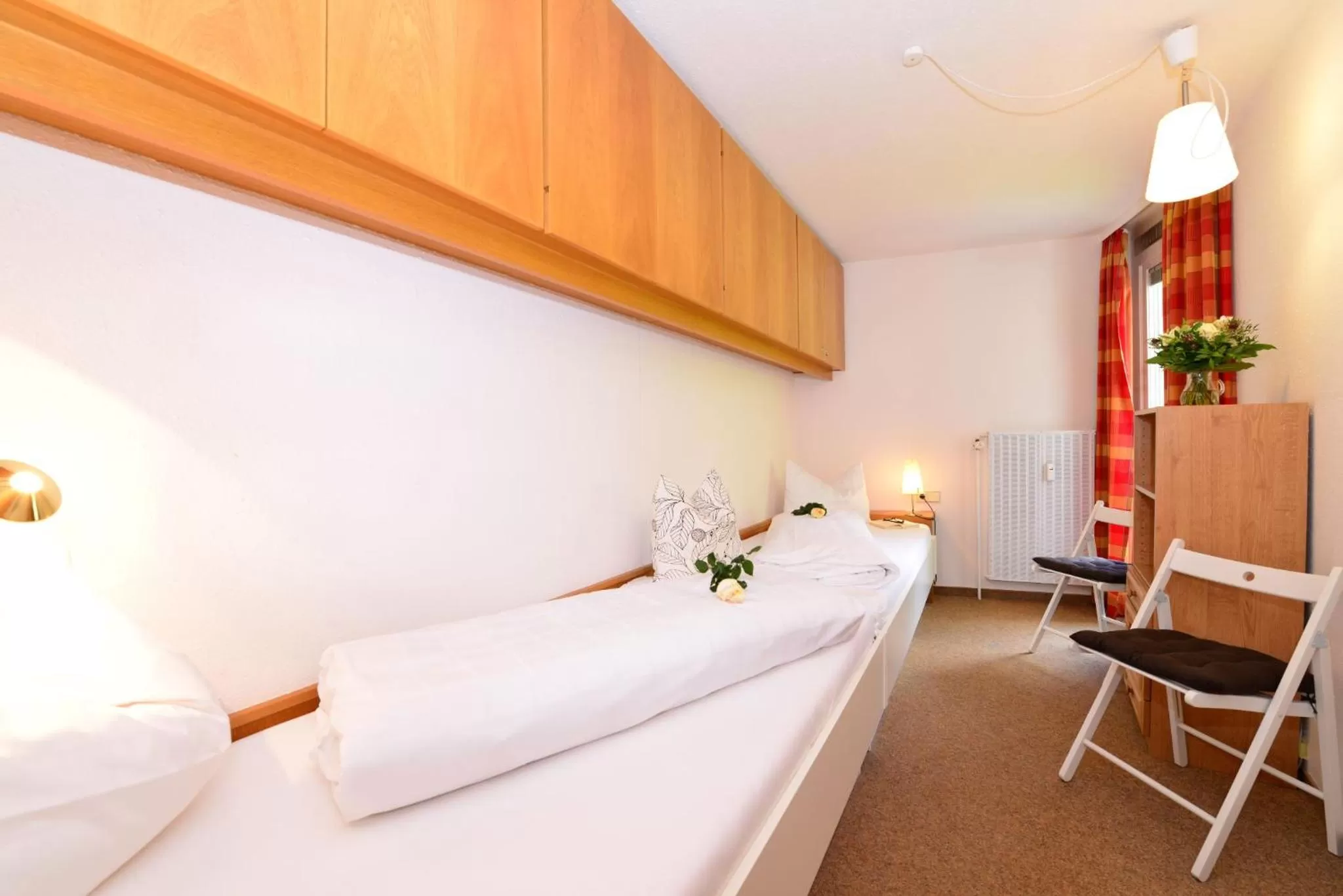 Bedroom, Bed in Familienhotel Kleinwalsertal