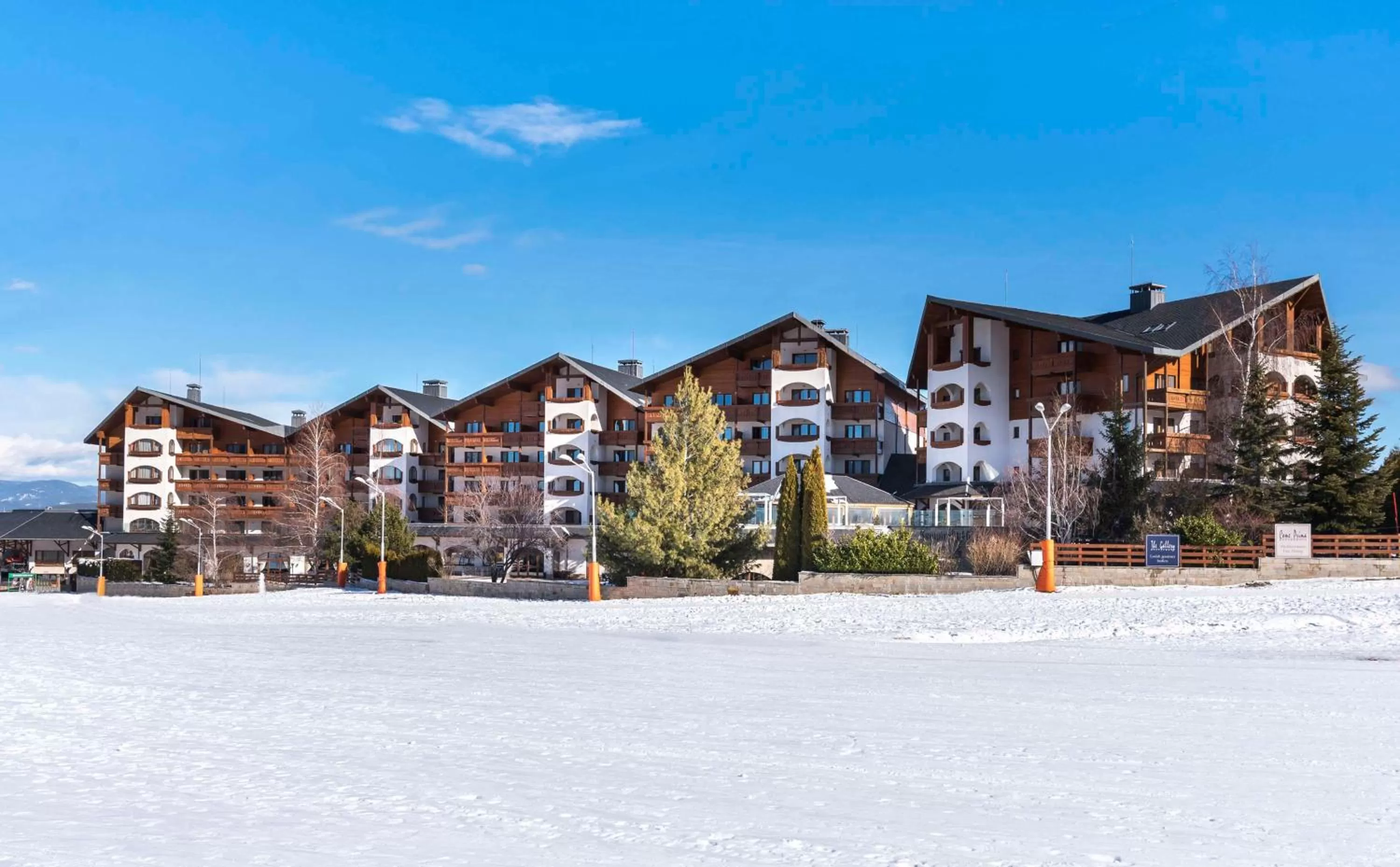 Property building in Kempinski Hotel Grand Arena Bansko
