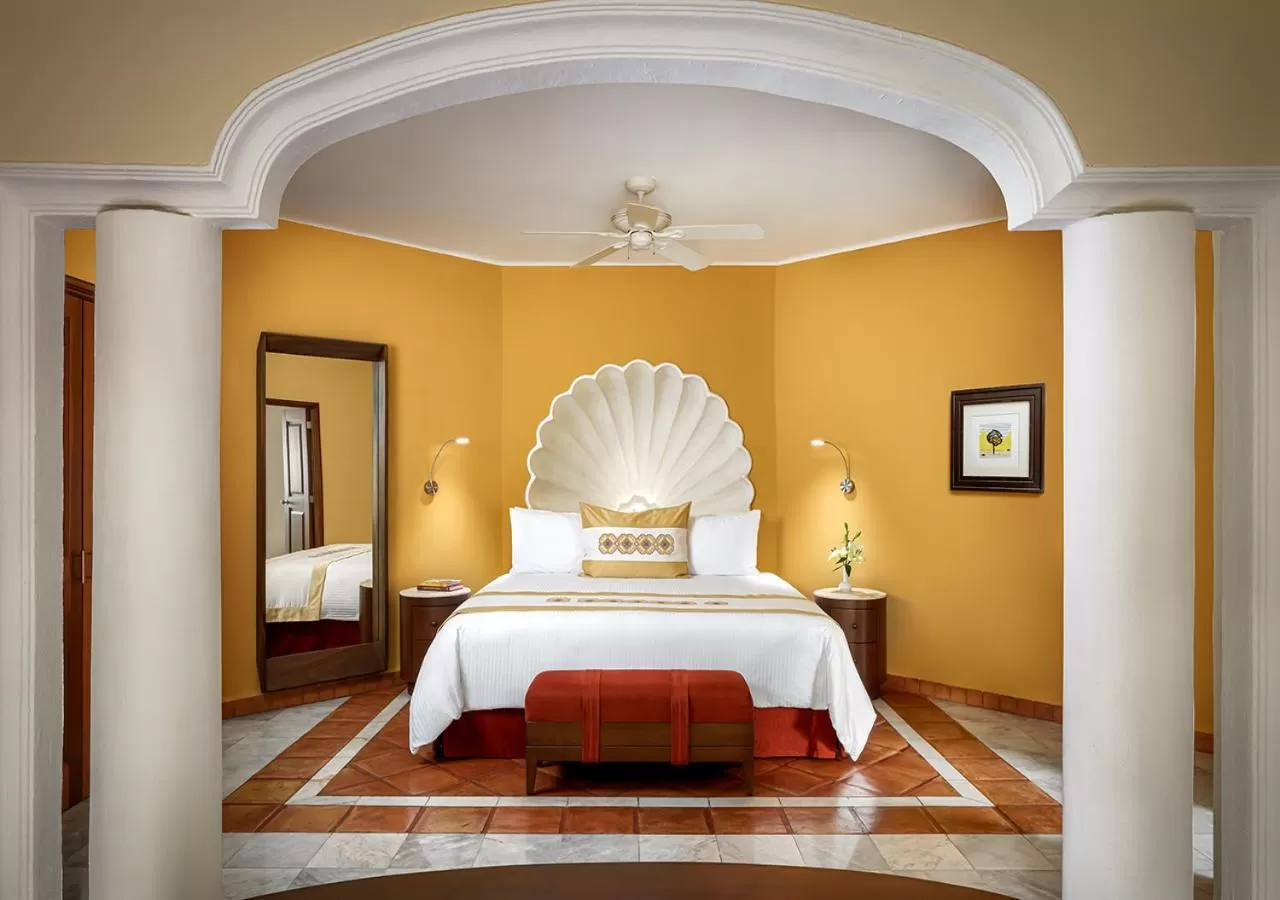 Bed in Casa Velas Adults Only All Inclusive