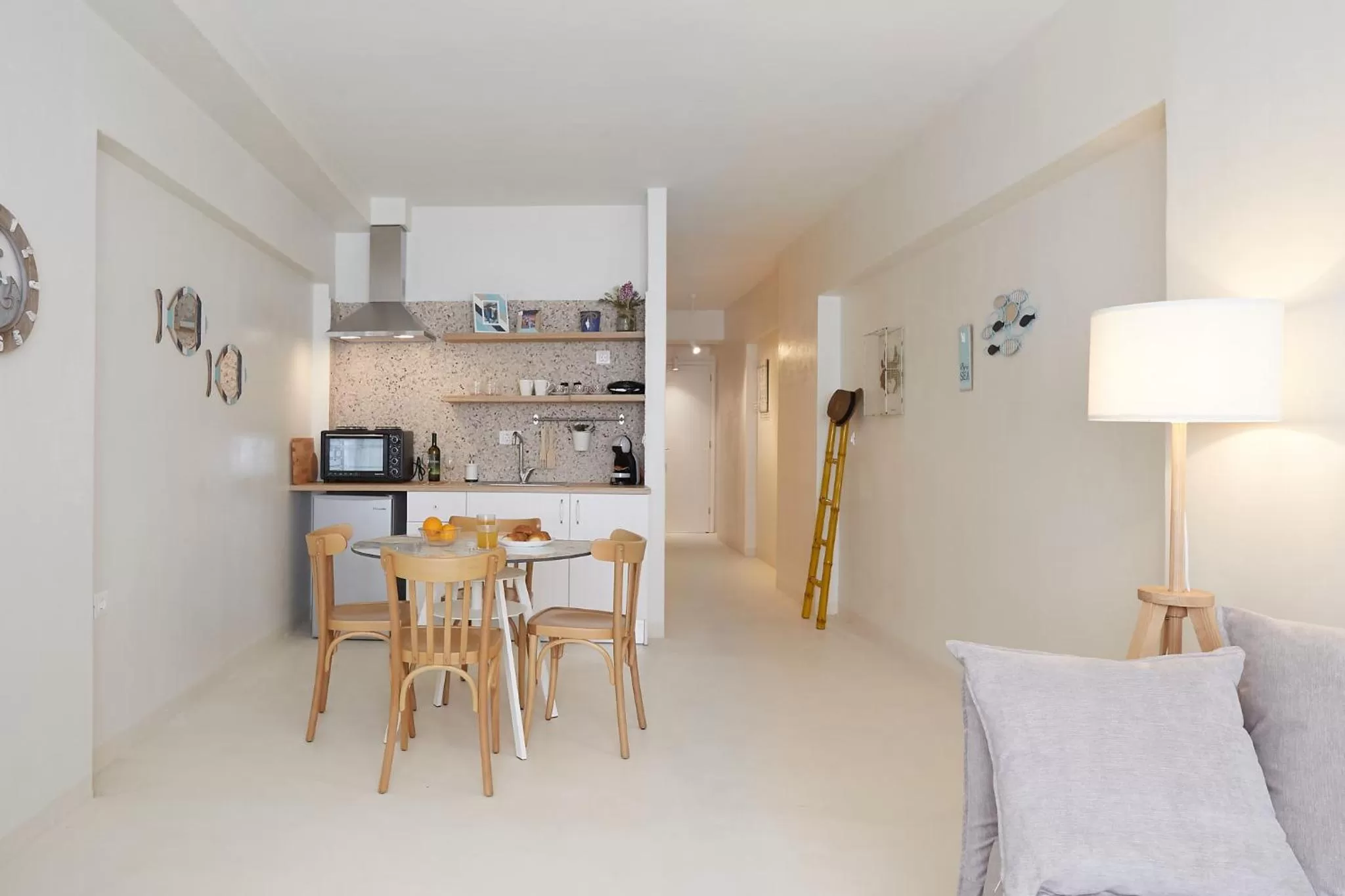 Kitchen or kitchenette, Dining Area in toStay-Unique apartment hotel in Athens center!