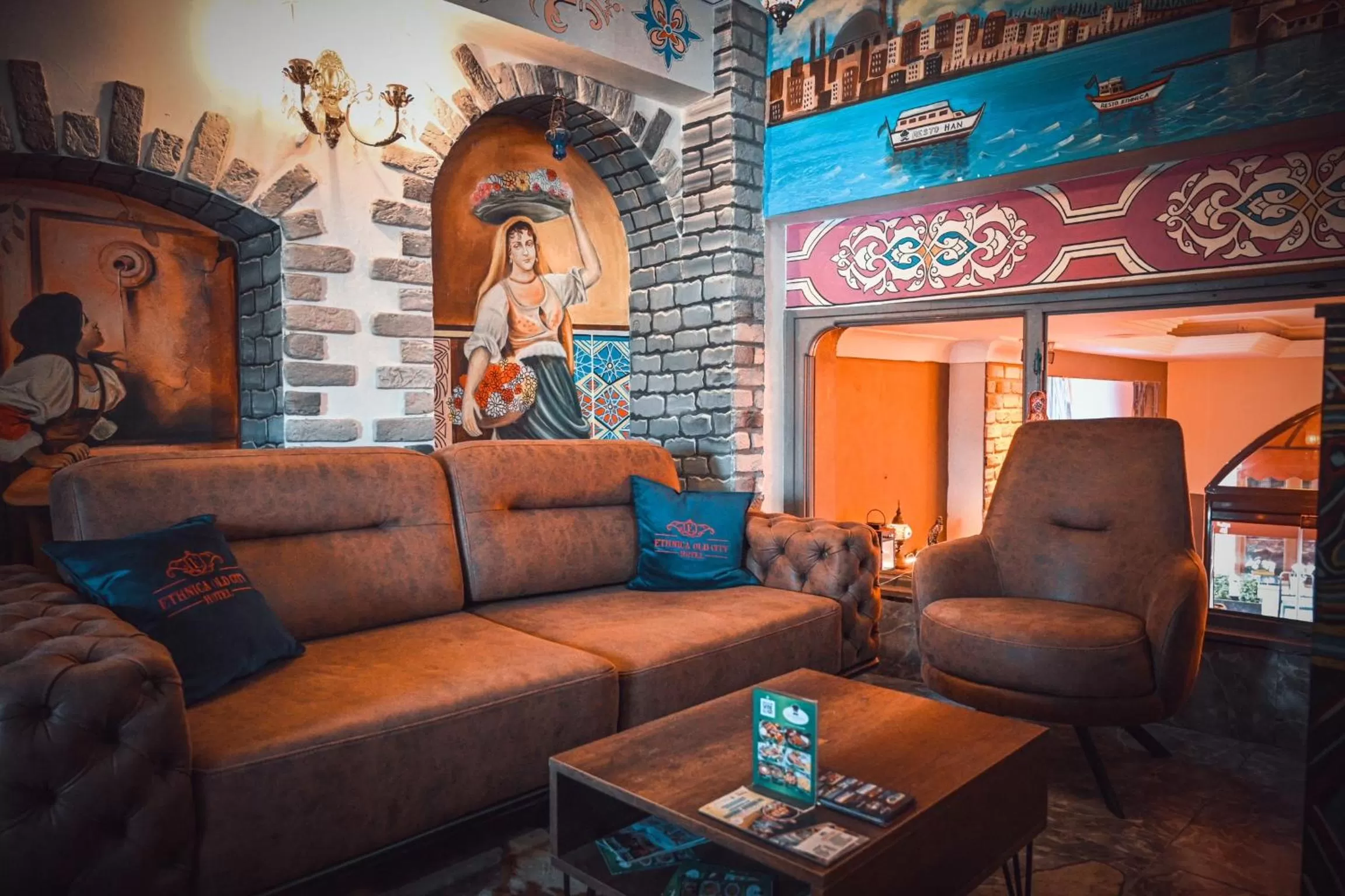 Lobby or reception in Ethnica Hotel Old City