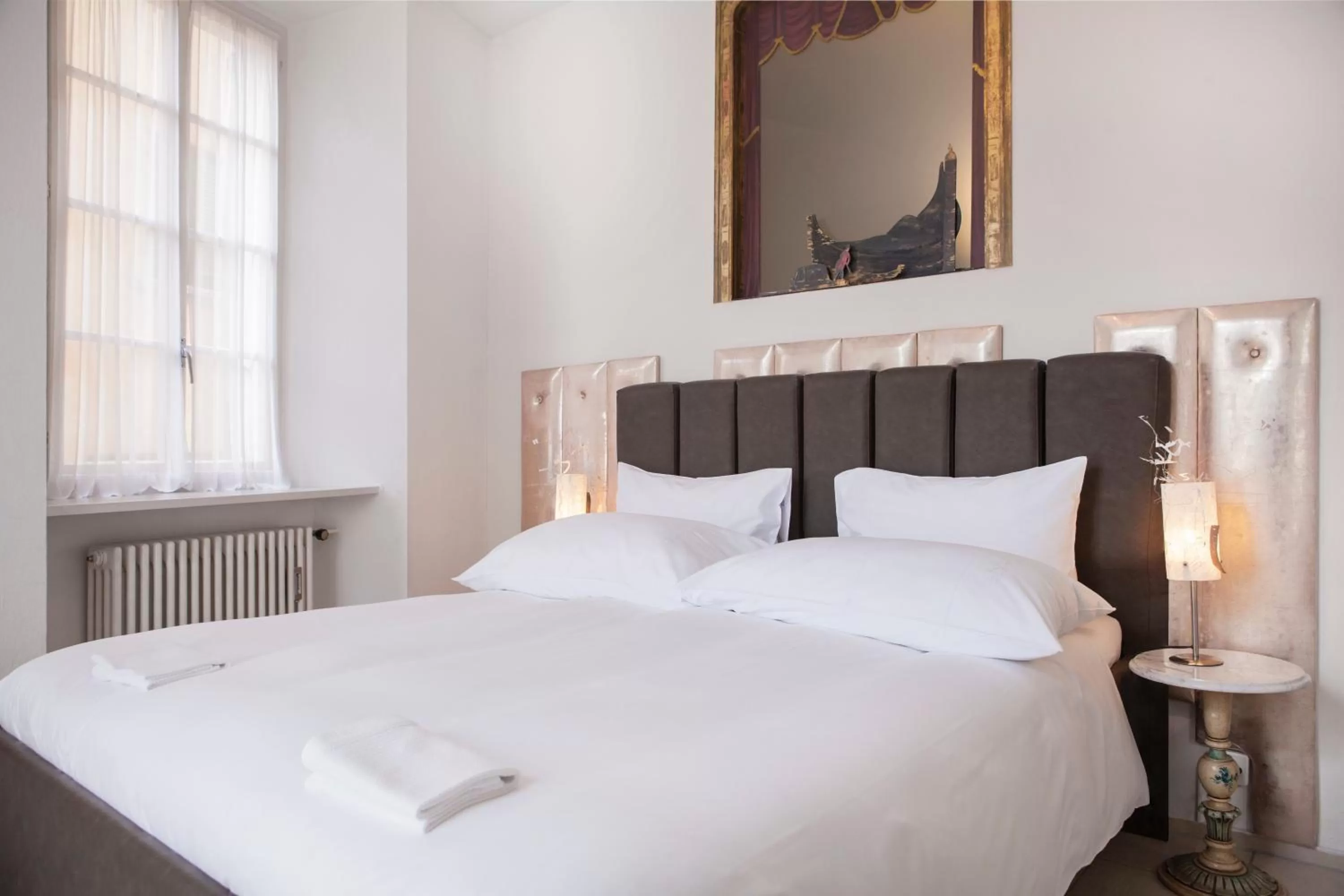 Bed in Caffè dell'Arte Boutique Rooms Locarno