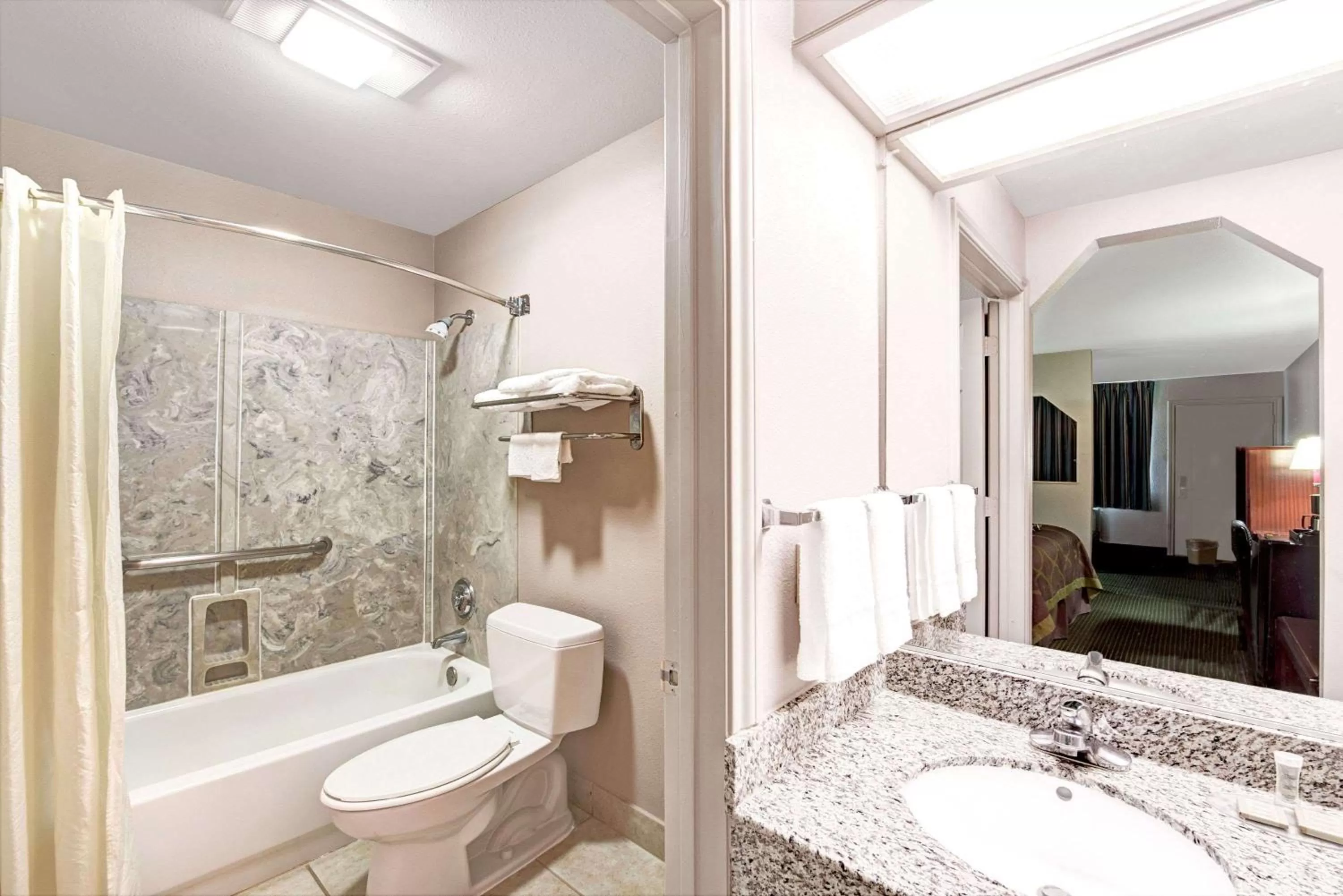 On site in Super 8 by Wyndham Richardson Dallas