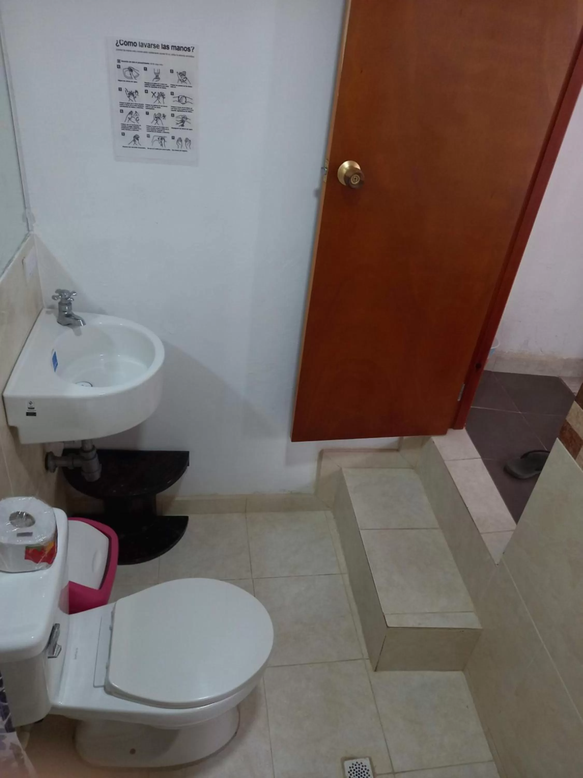 Bathroom in The Rock House Eco