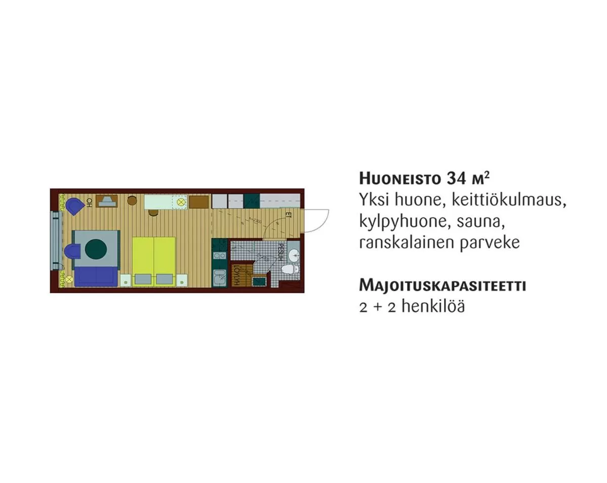 Floor Plan in Kuortaneen Urheiluopisto