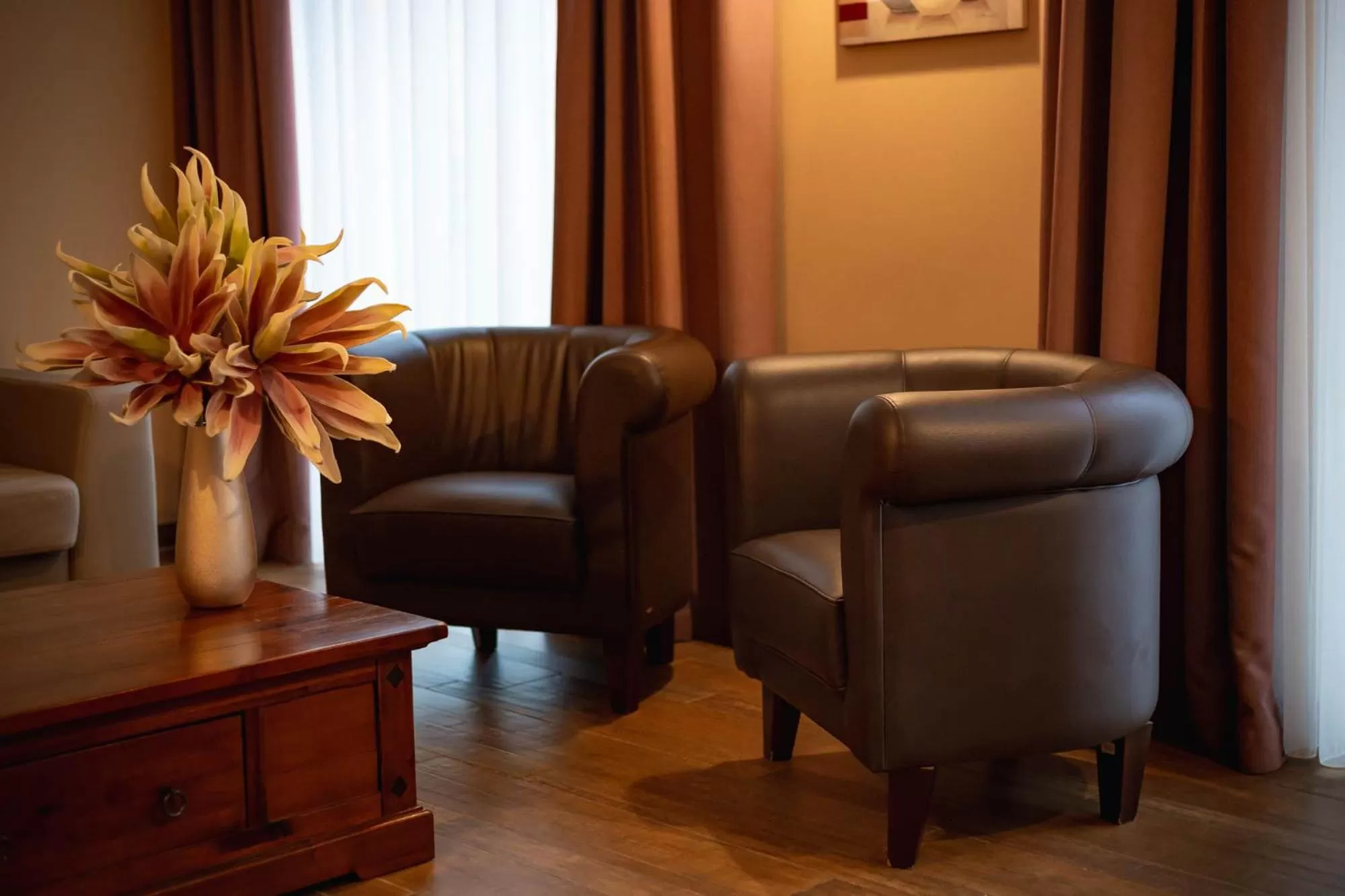 Seating Area in Maya Panzio