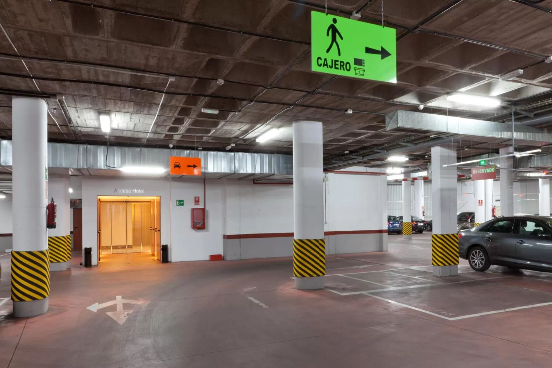 On site in Hotel Villamadrid