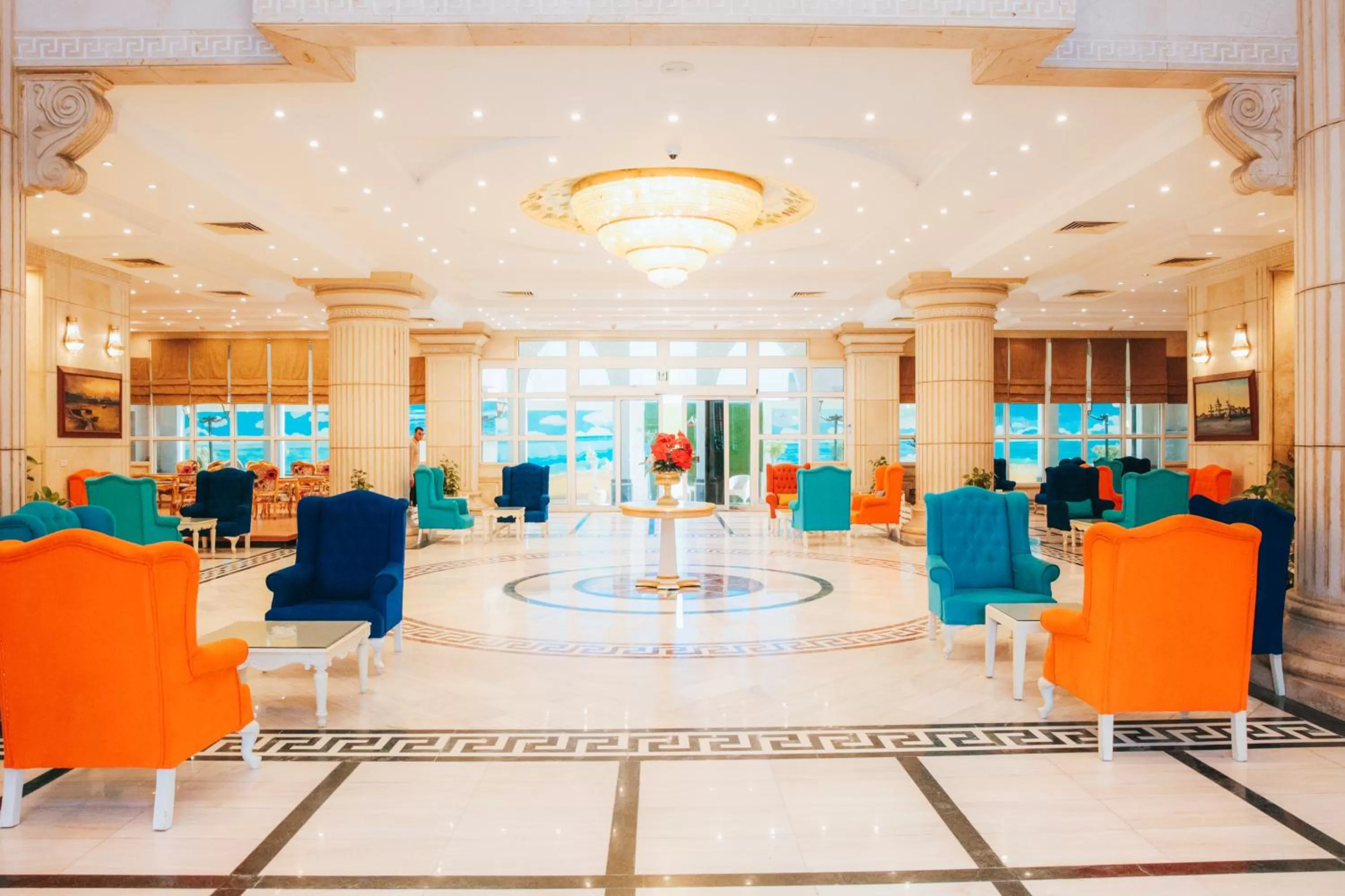 Lobby or reception, Banquet Facilities in Aracan Portsaid