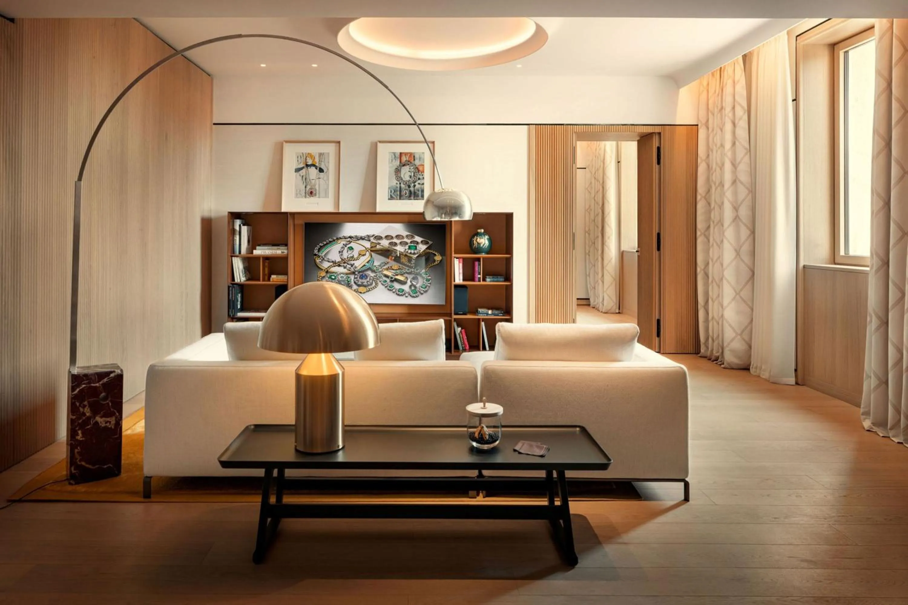 Photo of the whole room in Bvlgari Hotel Roma